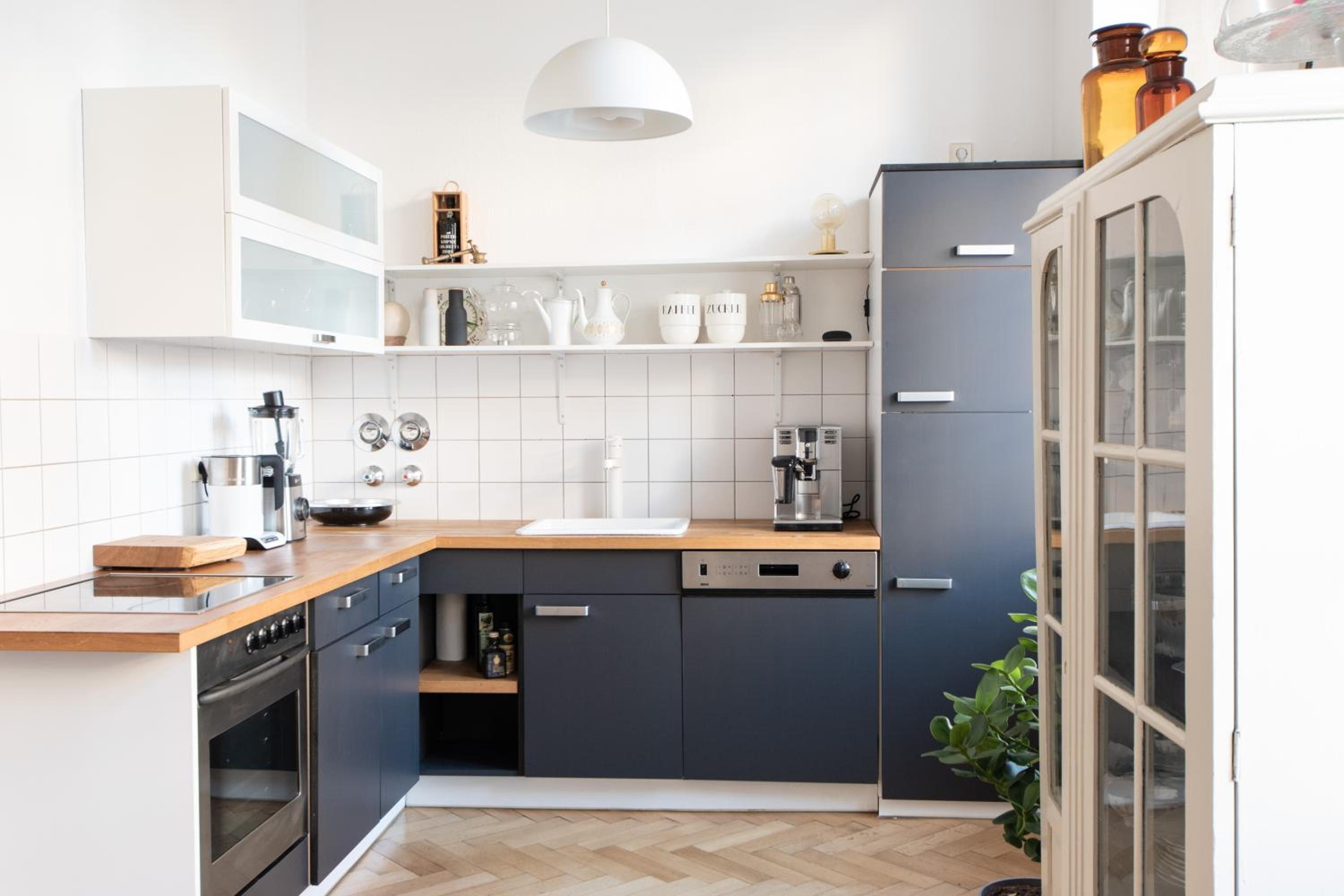 Modern design im klassischem Altbau