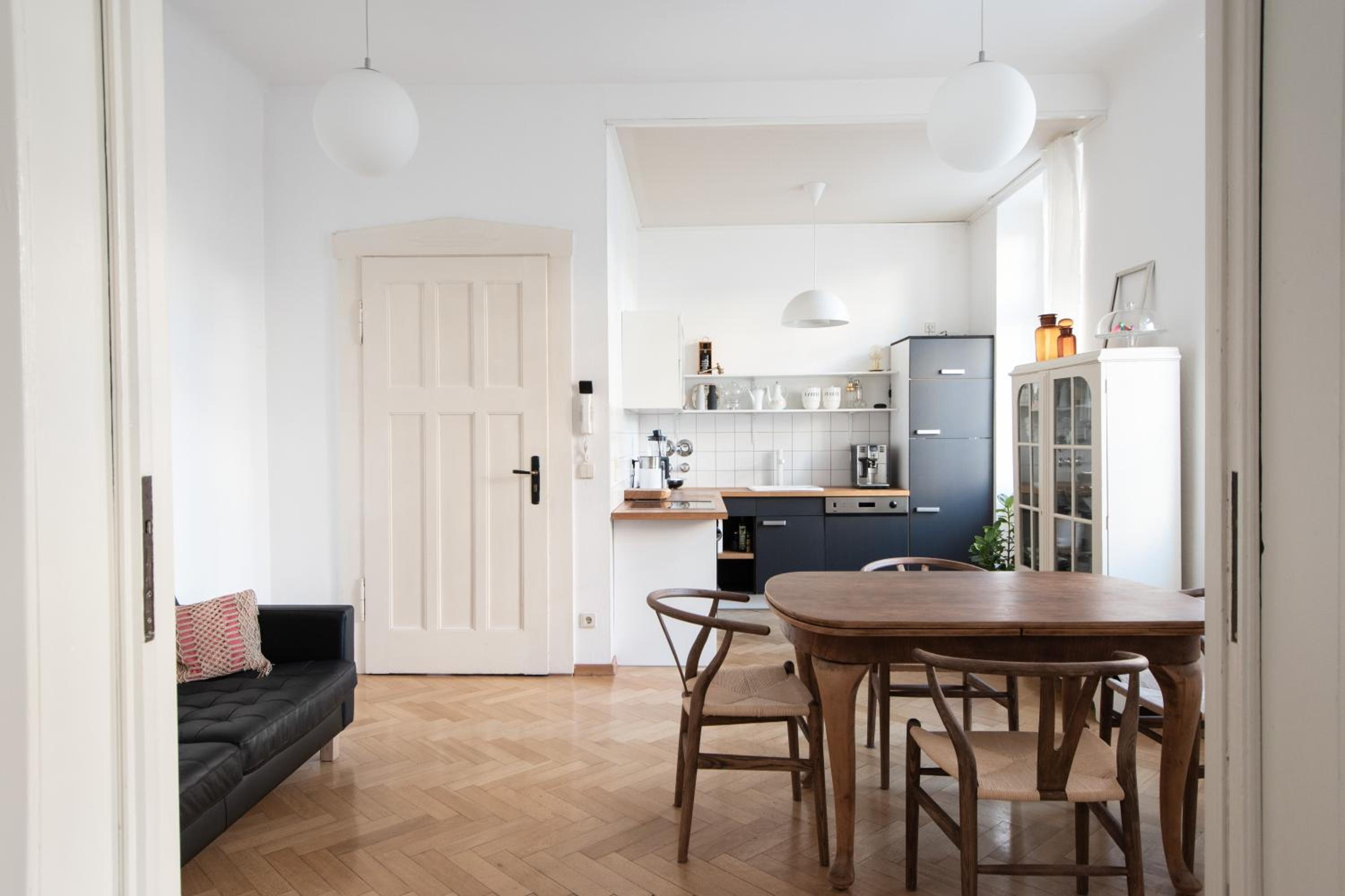Modern design im klassischem Altbau