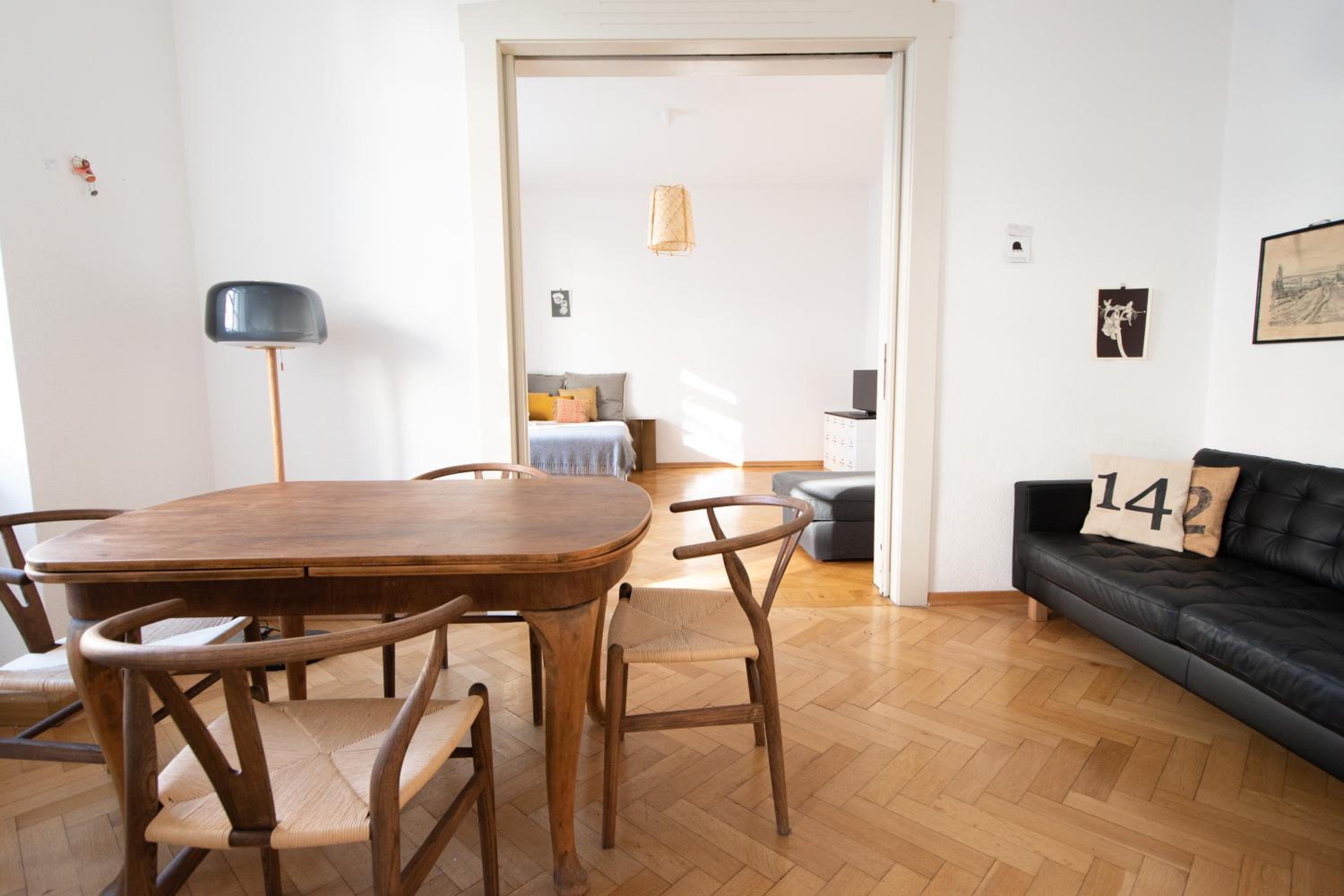 Modern design im klassischem Altbau