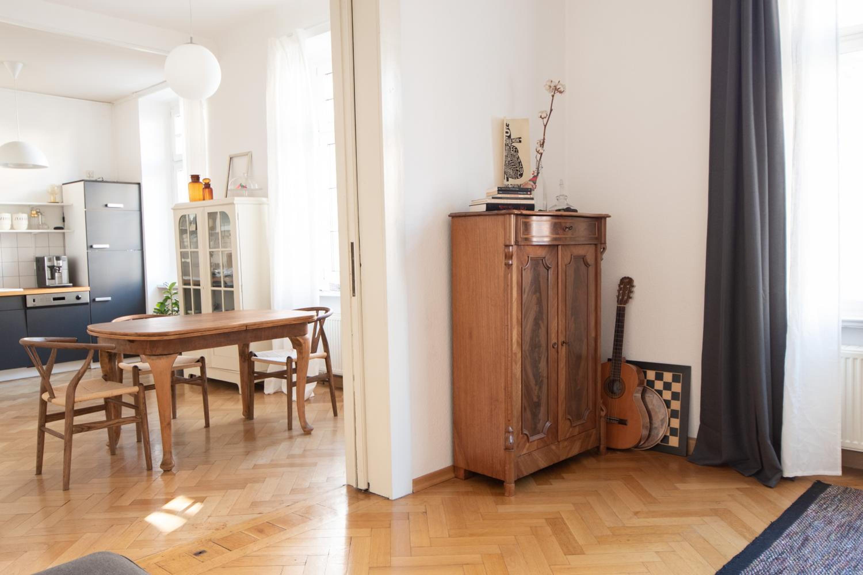 Modern design im klassischem Altbau