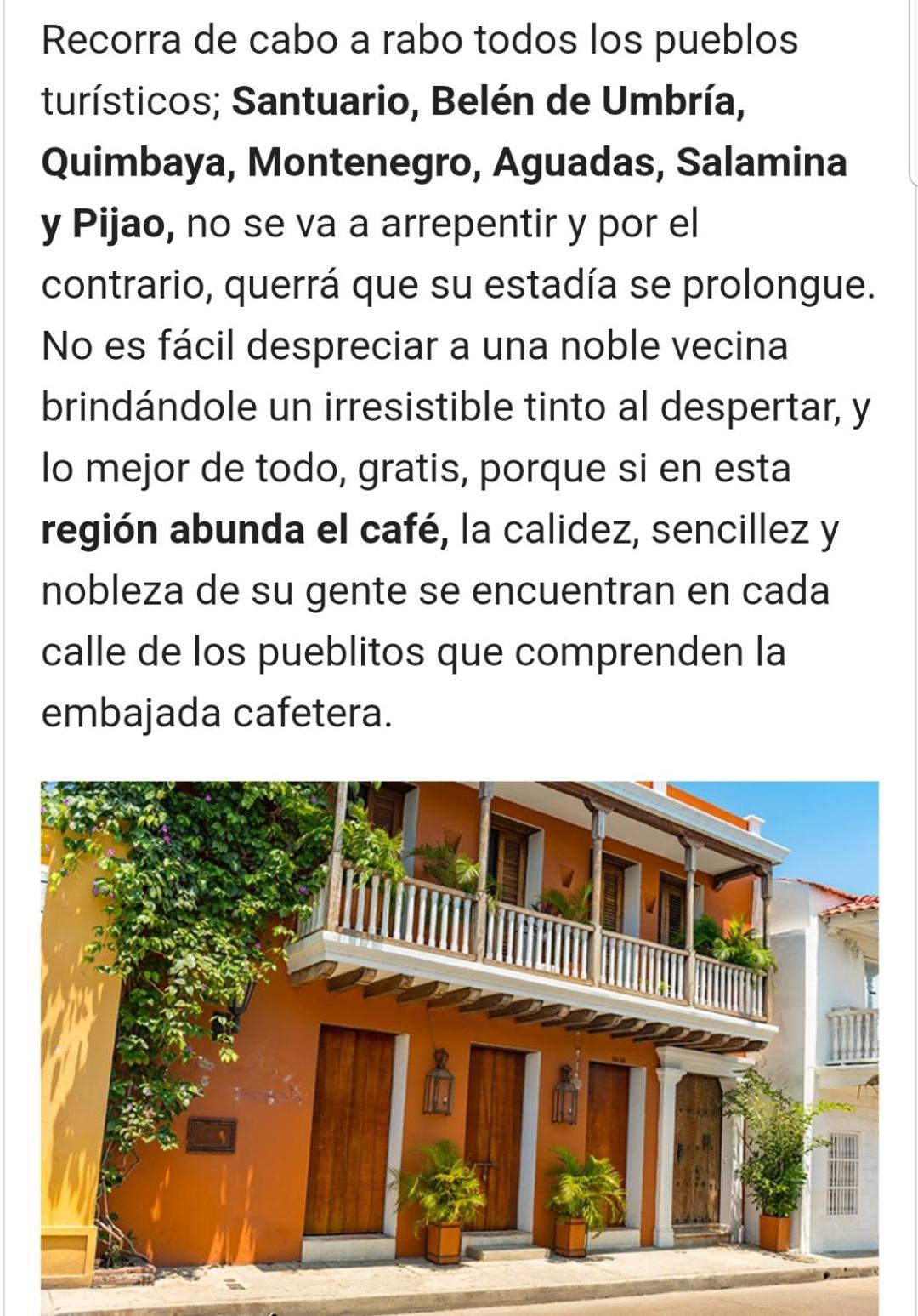 Apartasol Vacacional - La ReservaTravel - Eje Cafetero
