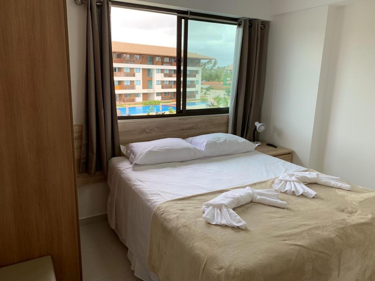 Flat Extraordinário Beira Mar em Porto de Galinhas com pé na areia Cupe Beach Living view 3