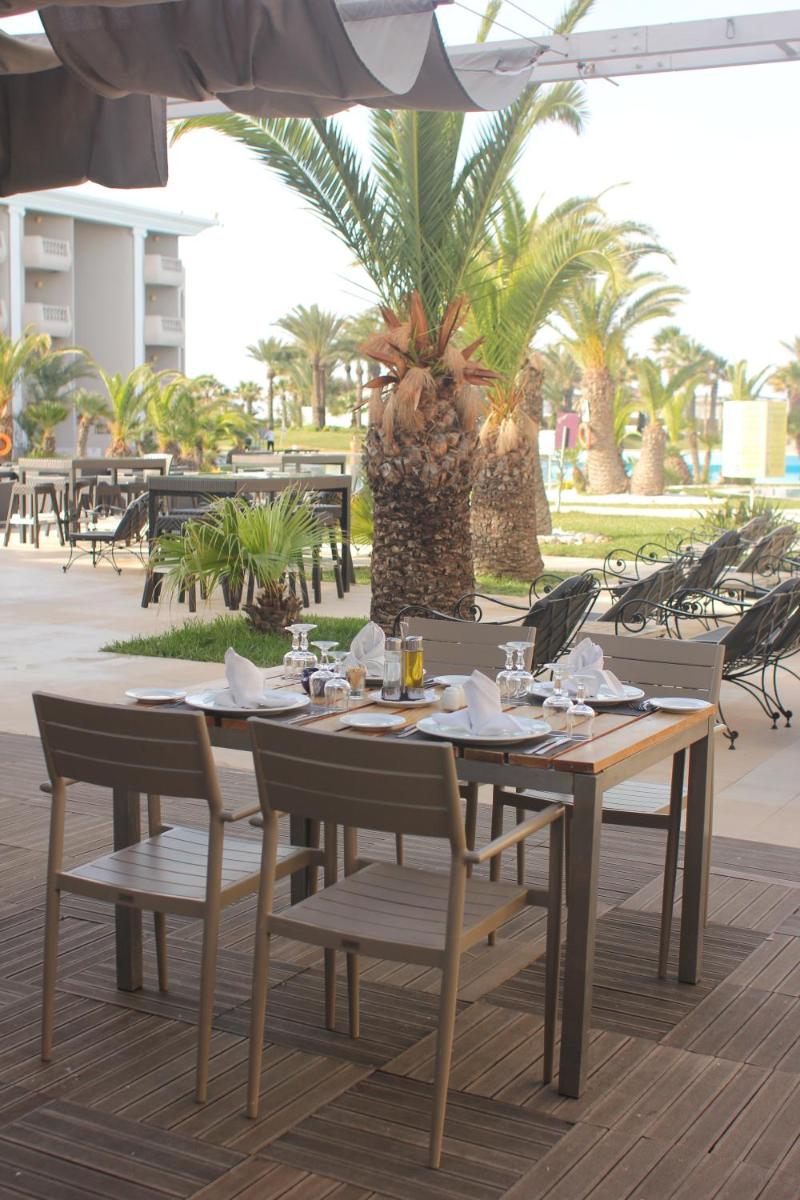 outdoor BBQ area