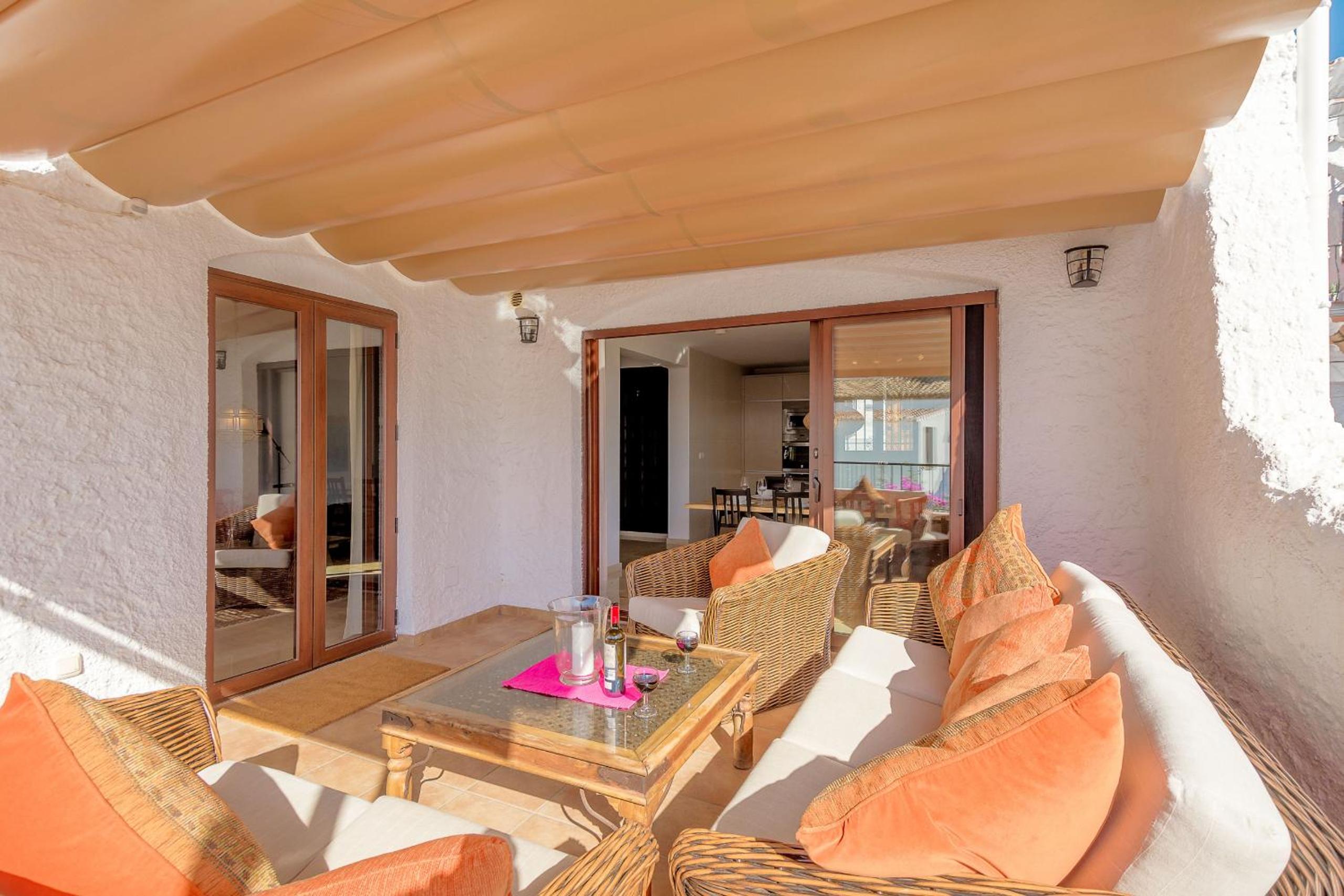 Villa Las violetas with 2 communal pools view 4