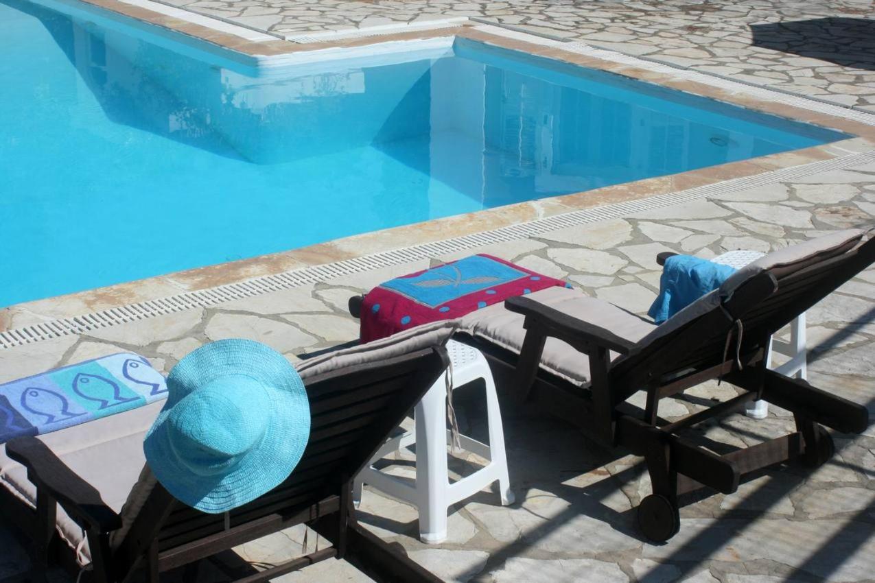 Durrell Corfu Strawberry-Pink Villa view 4