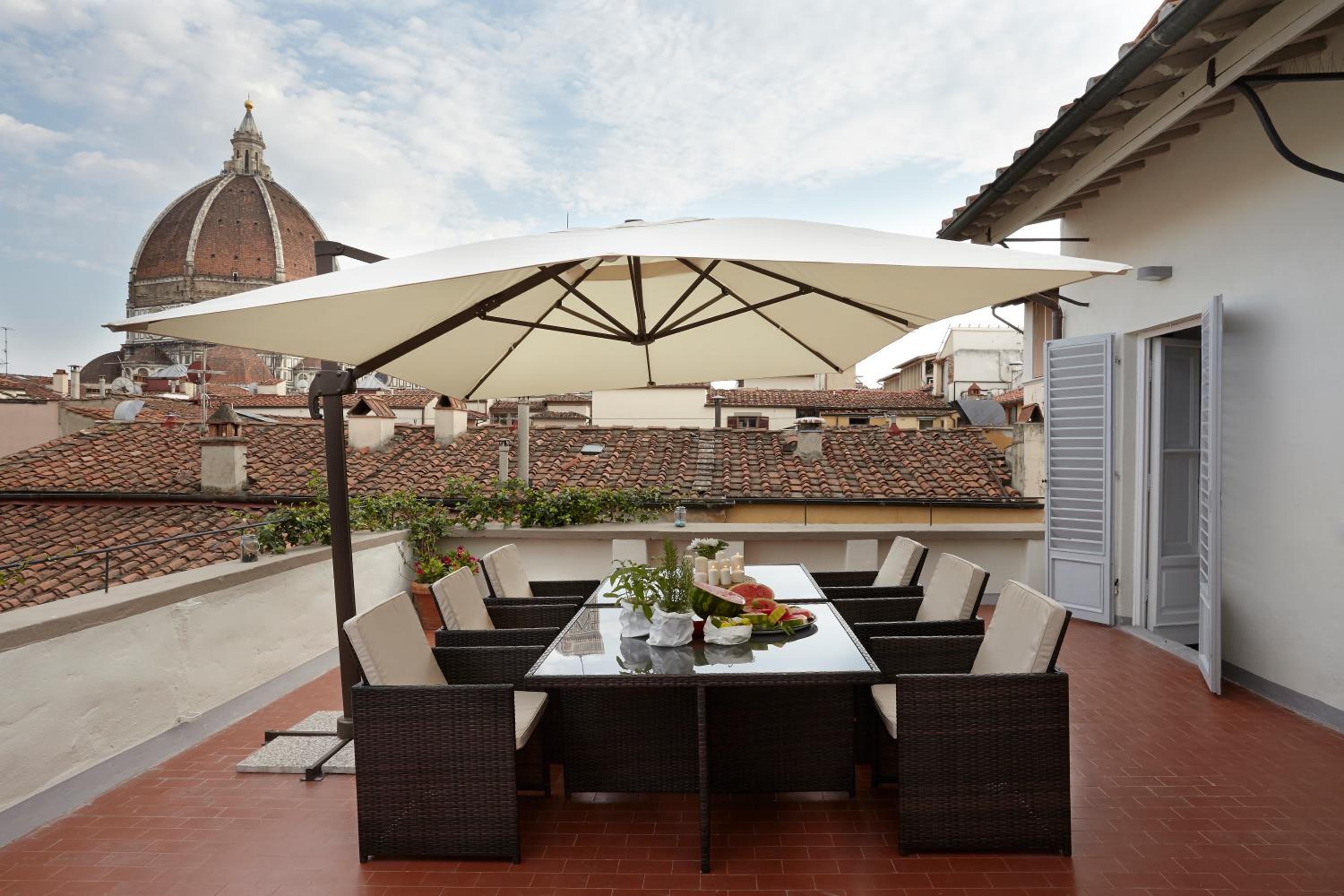 Penthouse with big terrace Duomo view