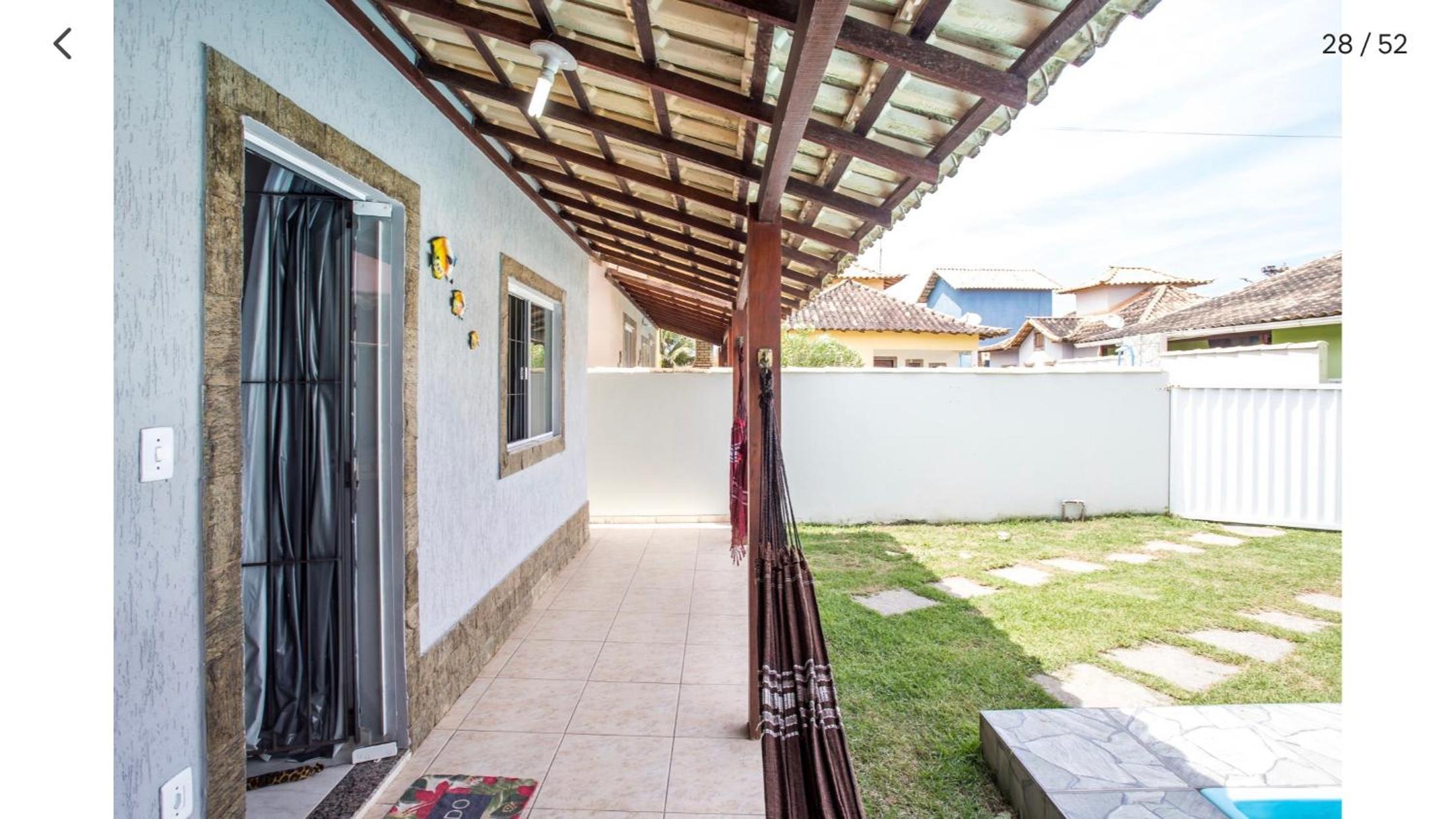 Casa com piscina, wifi e churrasqueira em unamar.