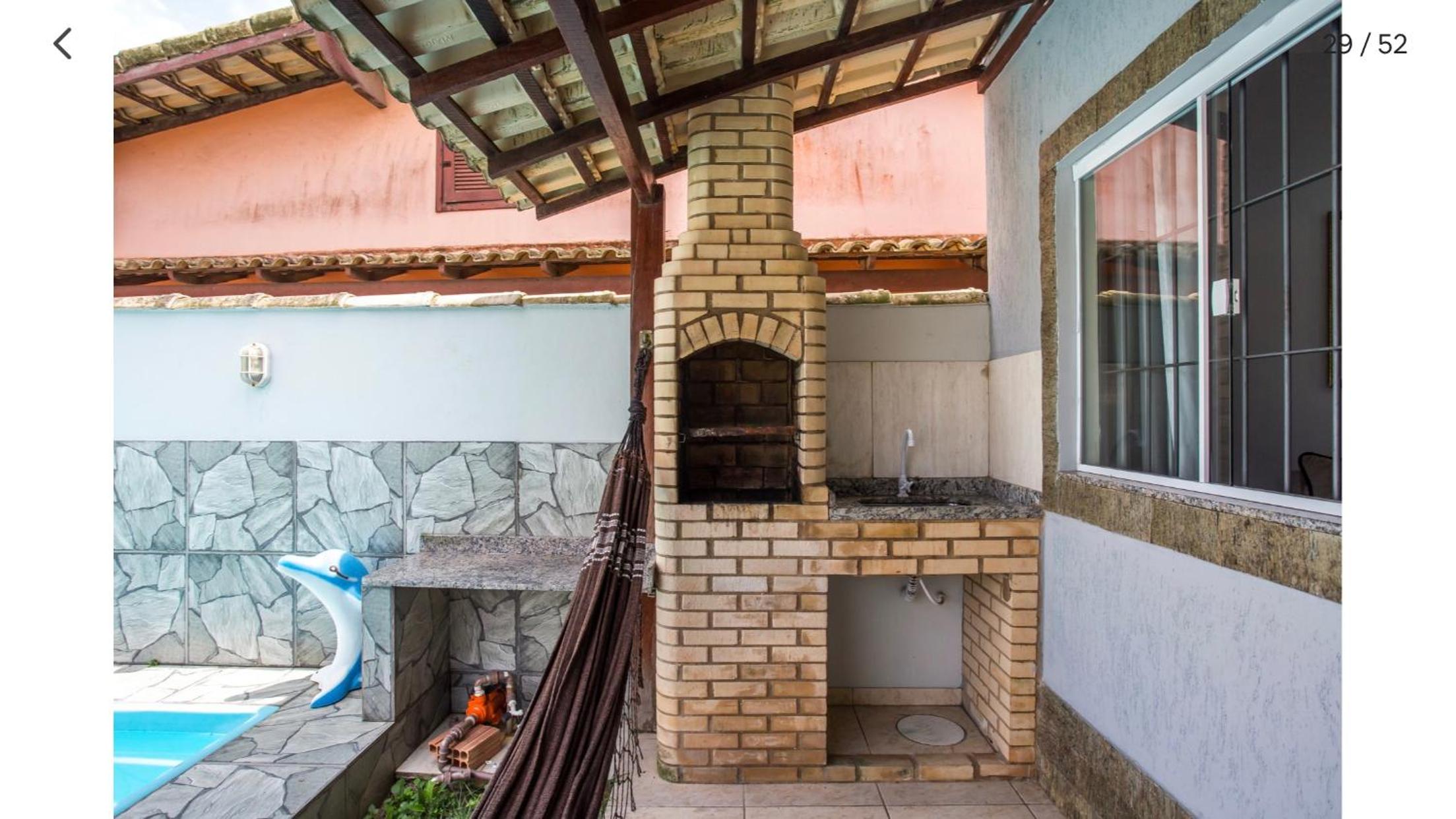 Casa com piscina, wifi e churrasqueira em unamar.