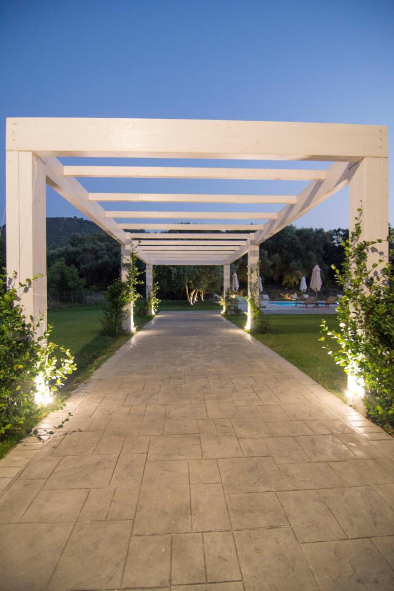 outdoor BBQ area
