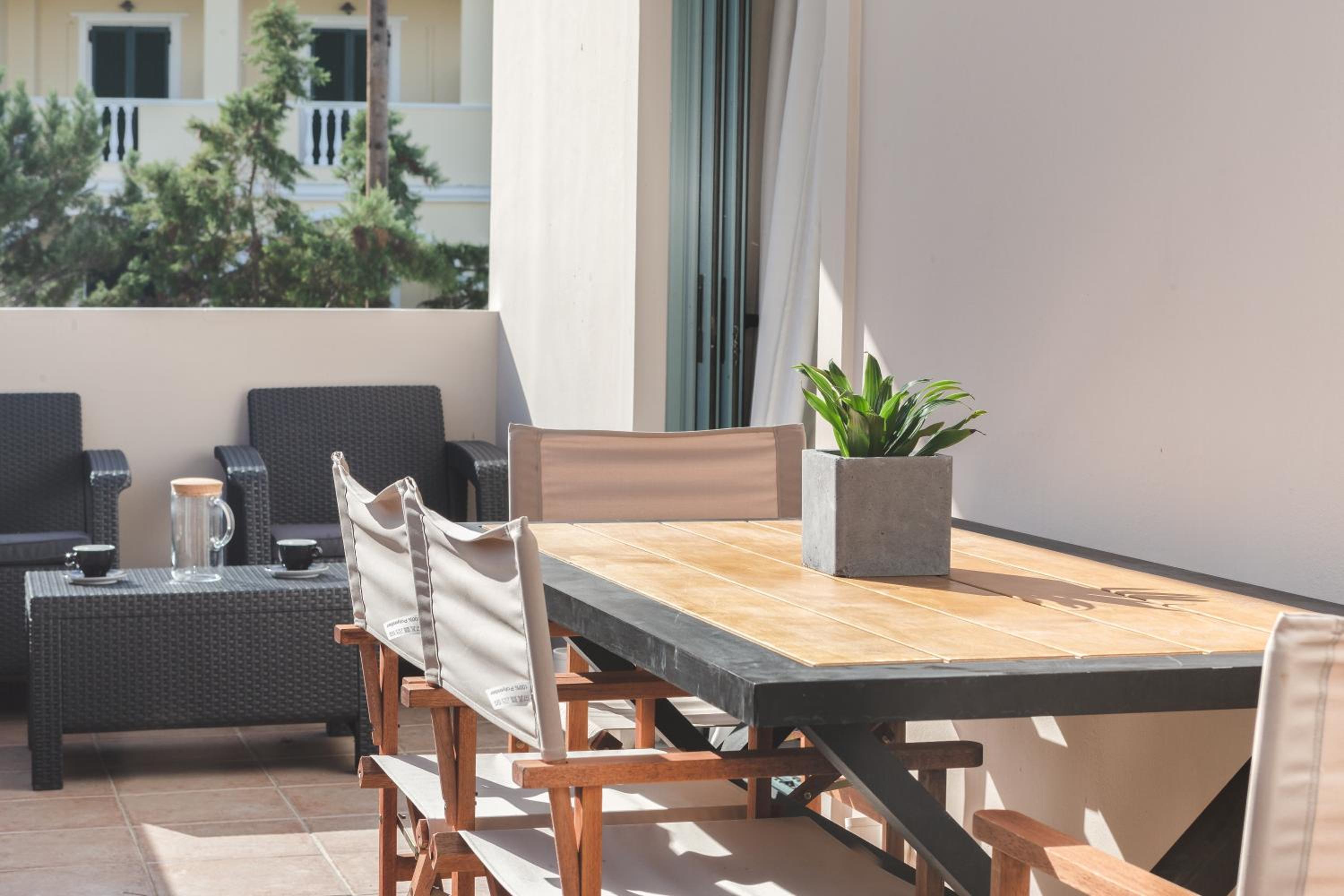 outdoor BBQ area