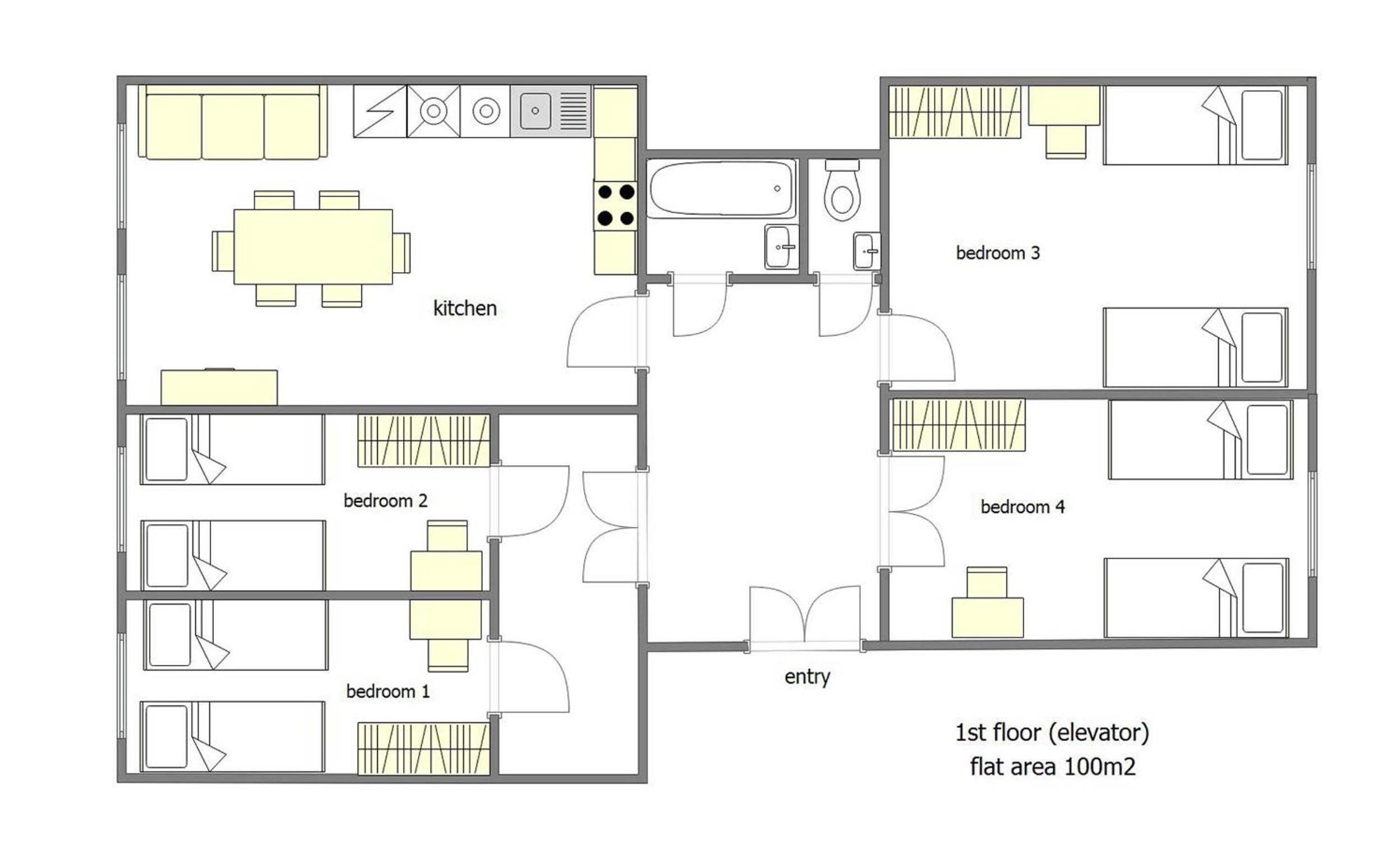 Apartment Manesova 4