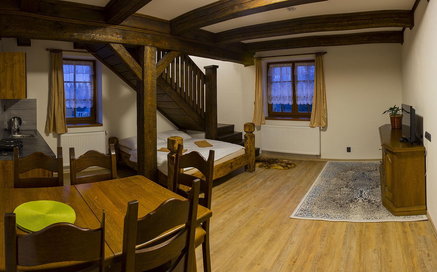 Apartmány Šachty