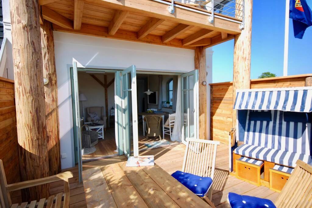 Strandhaus-Fehmarn, Captains-Deck direkt am Strand