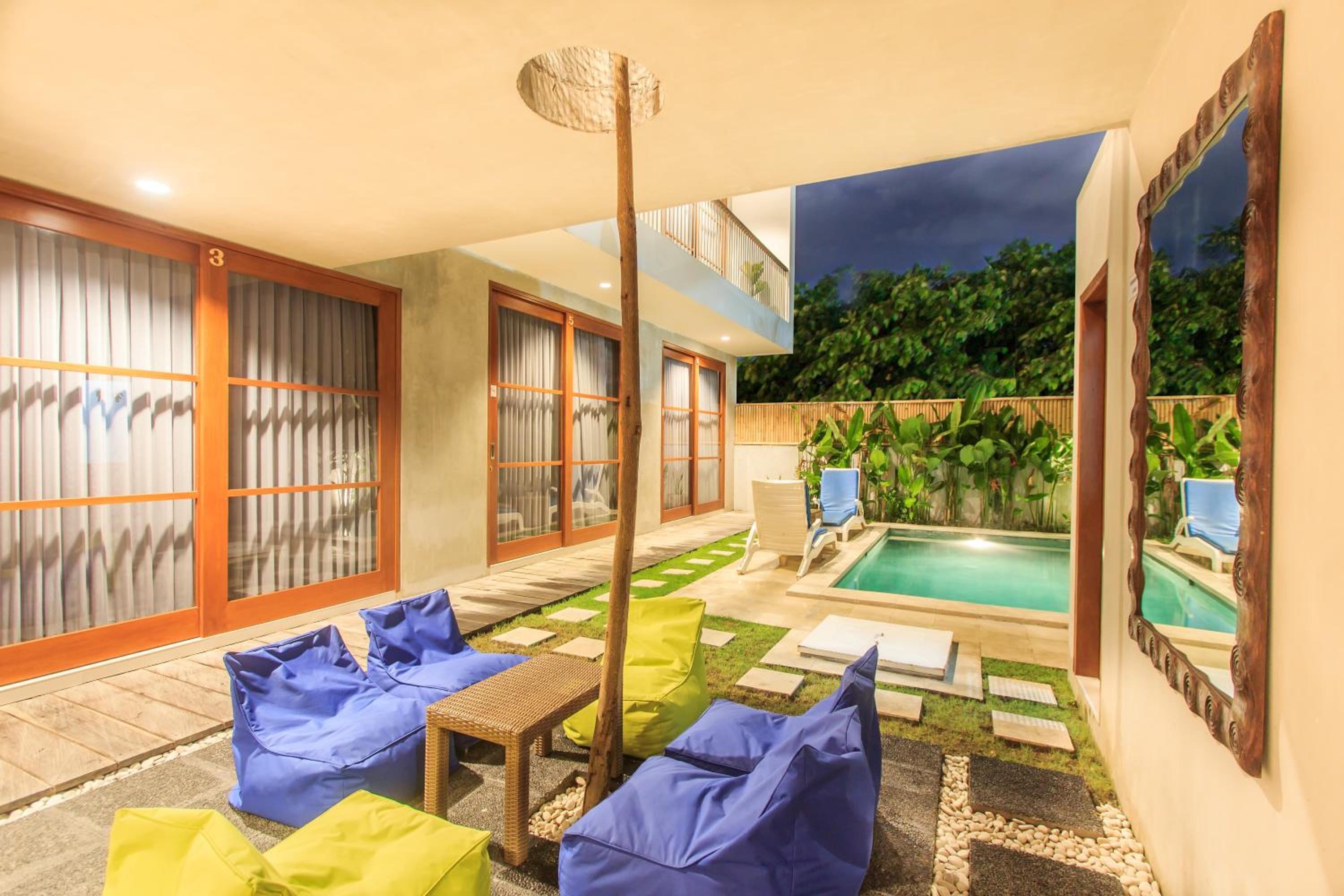 The jero 18 kuta guest house view 2