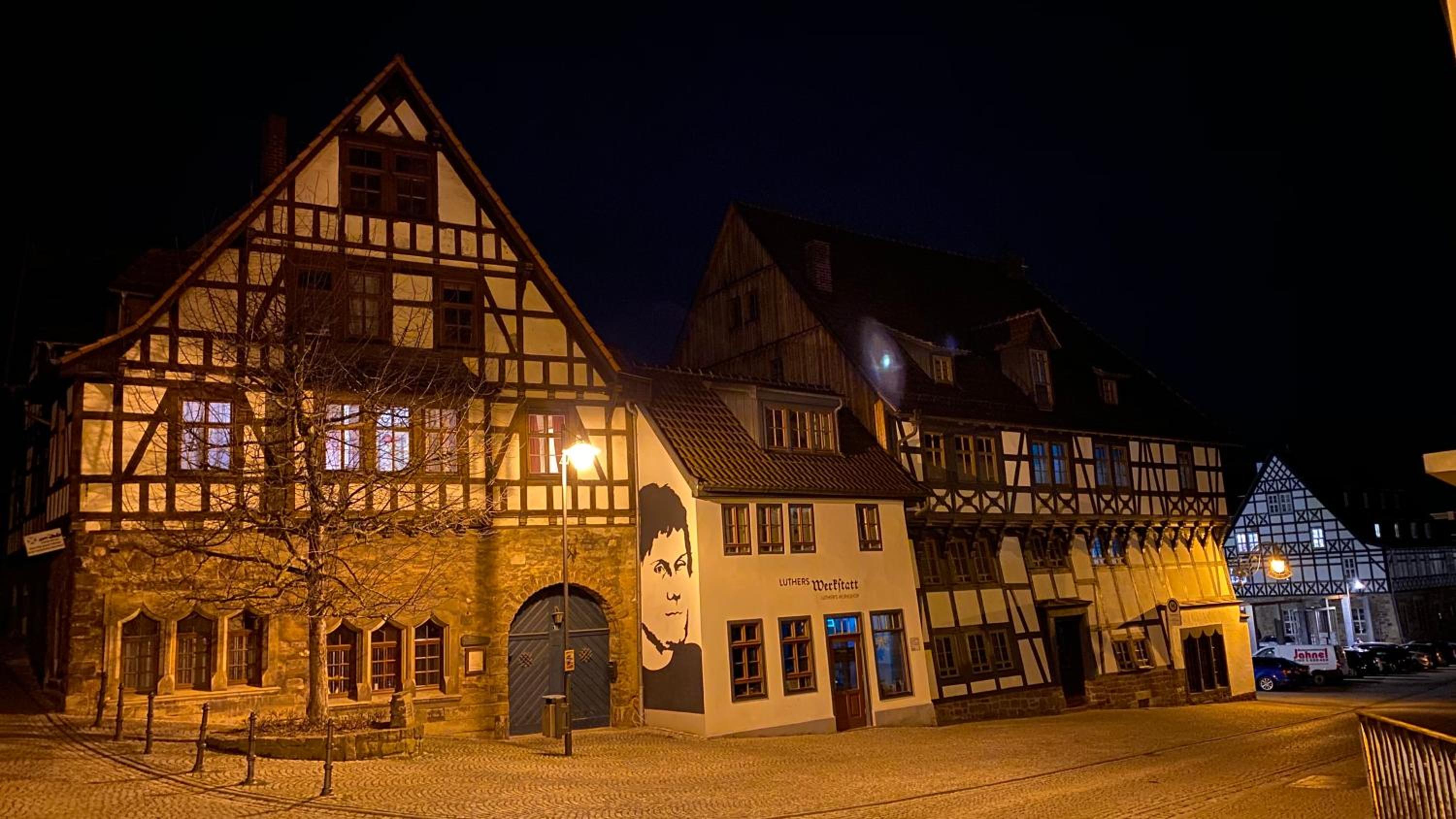 Ferienhaus zwischen Bach und Luther mit Sauna