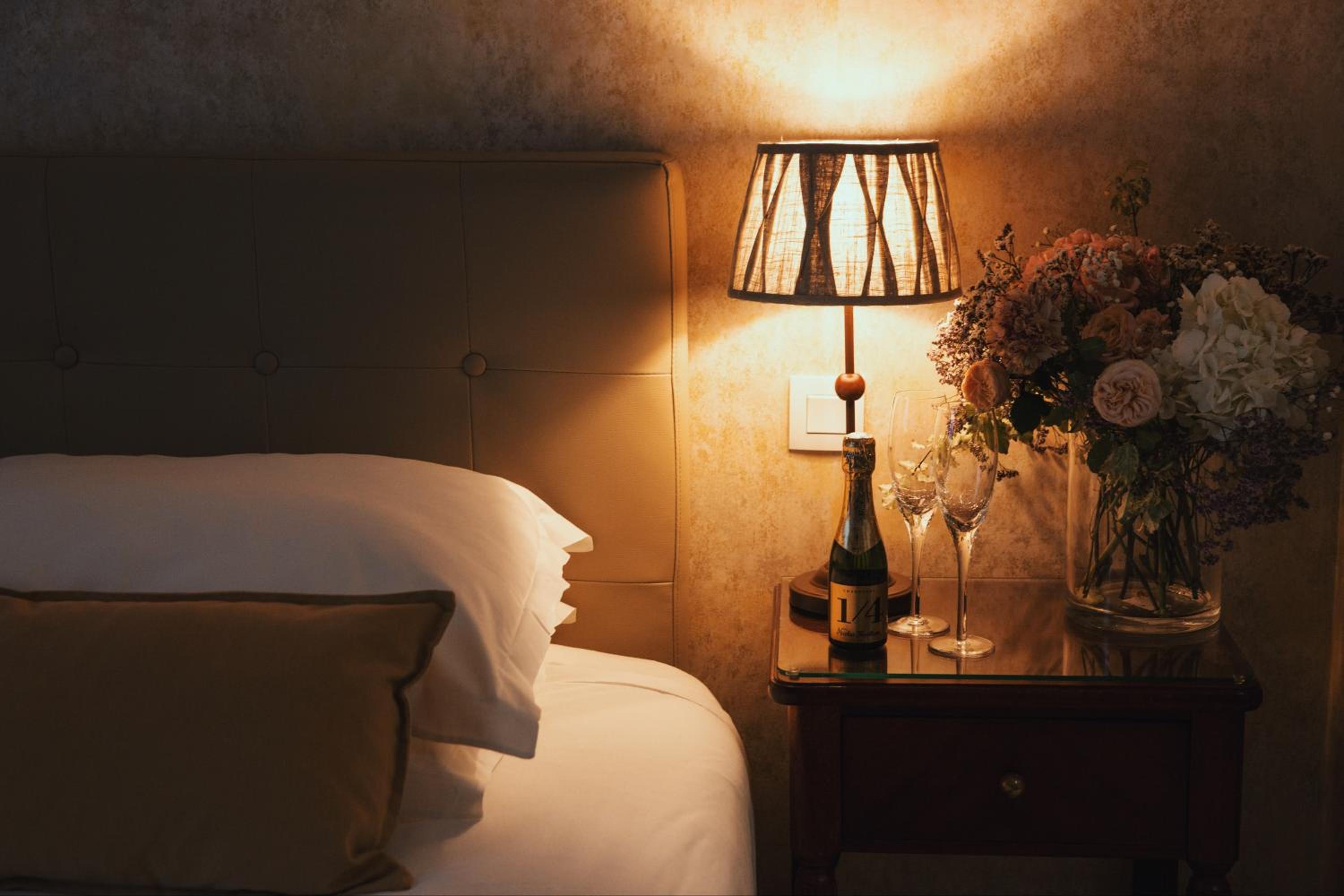 Bedroom at Waldorf Montparnasse, Paris