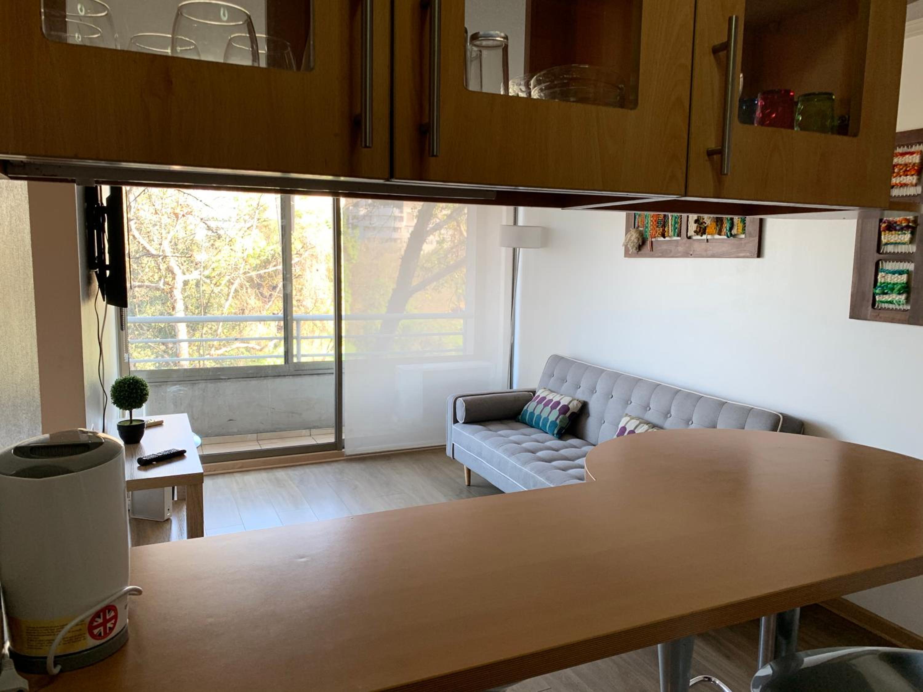 departamento amoblado providencia