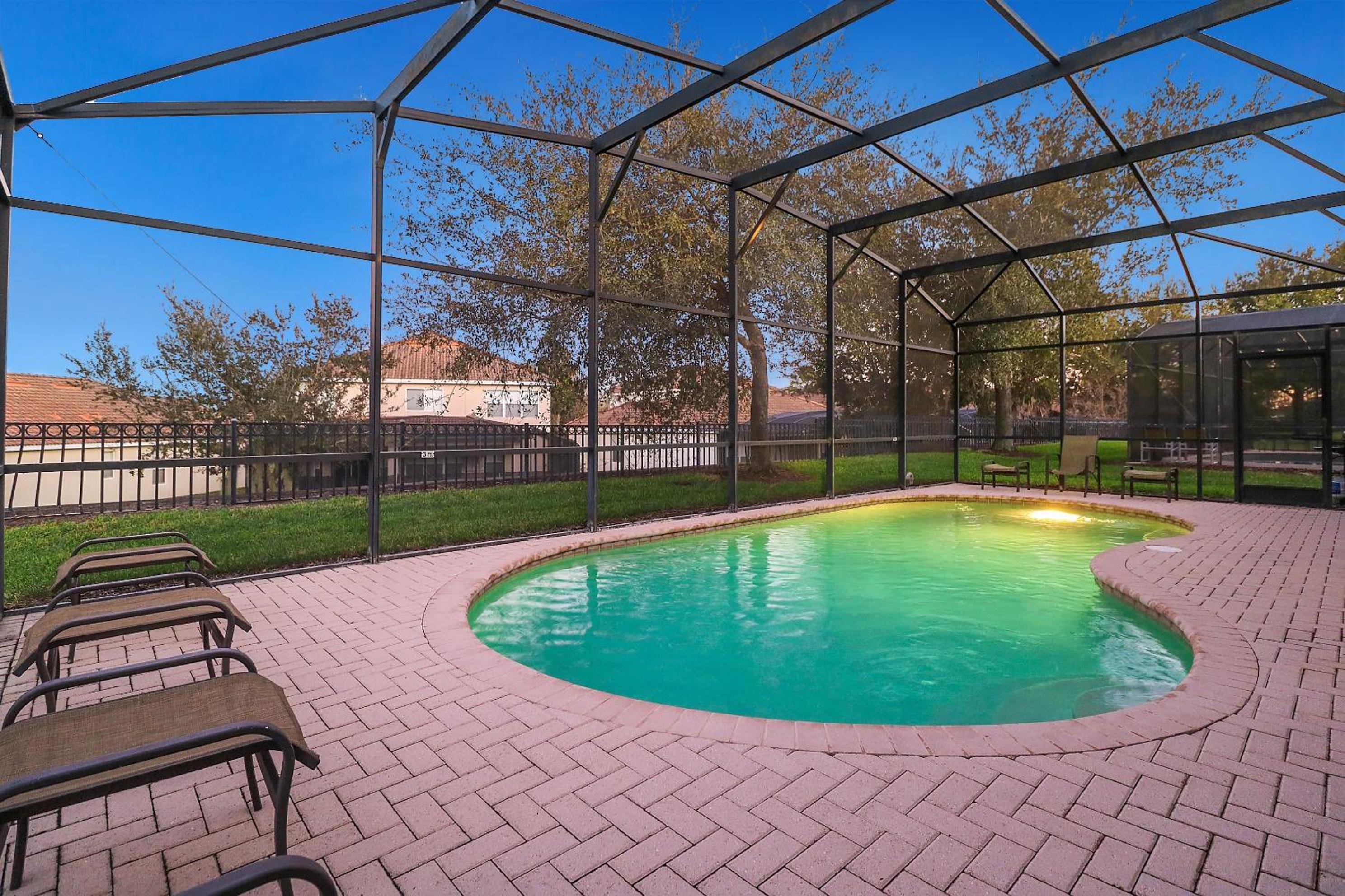 Windsor Hills Resort 5BR Villa, Amenities, Private Pool & Water Park, Near Disney, Sea World, Universal