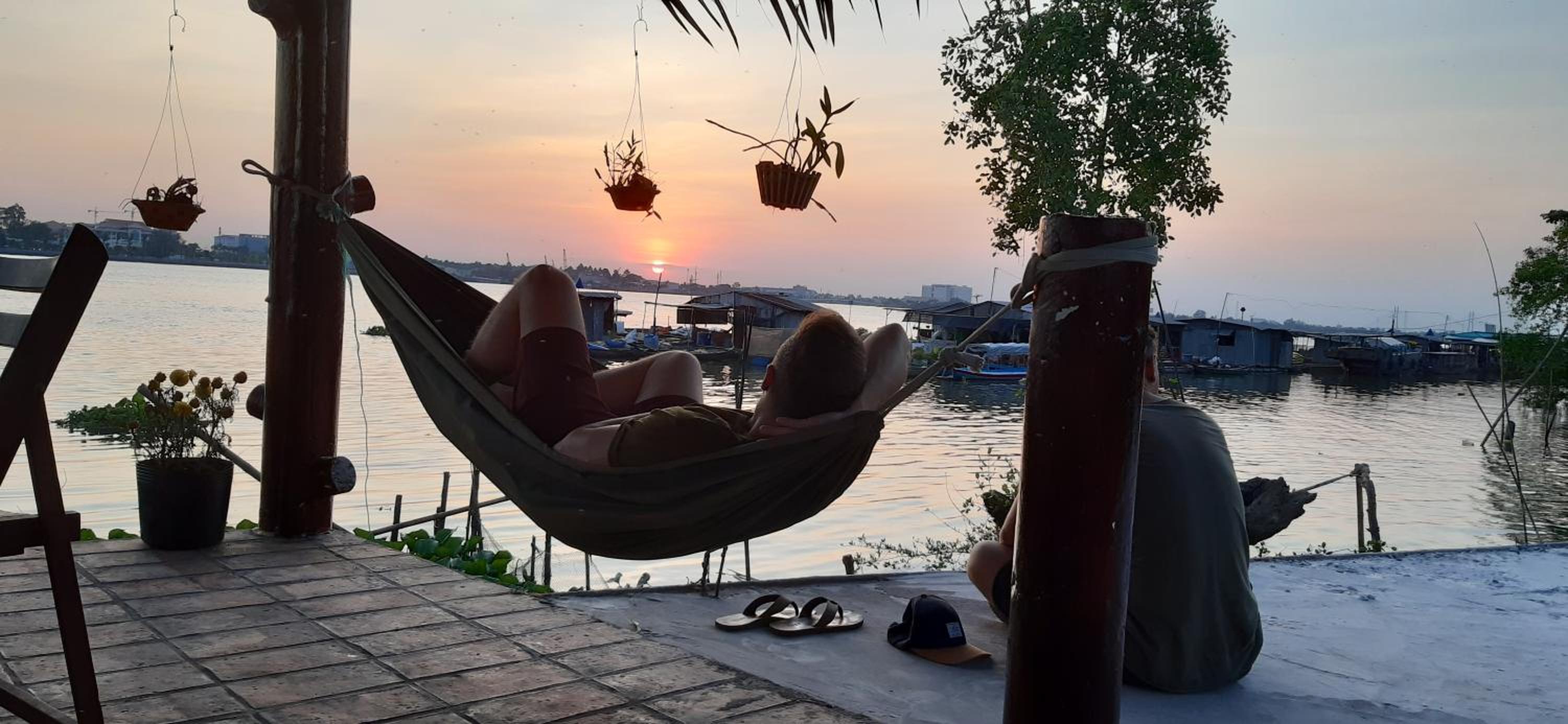 mekong riverside homestay view 5
