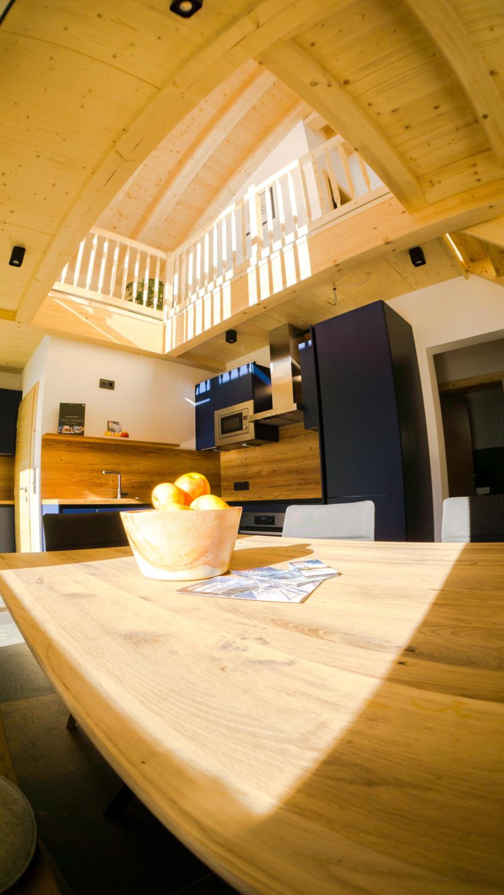 Ferienhaus Alpen Lodge und die Gams