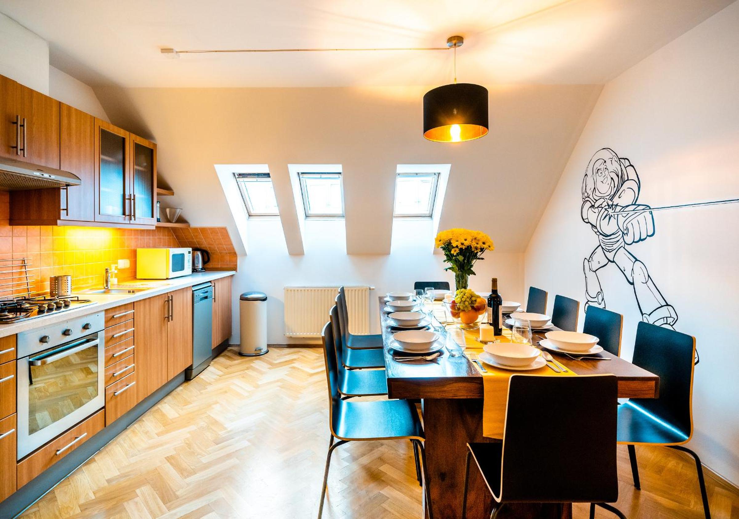 Klimentska Cartoon apartments