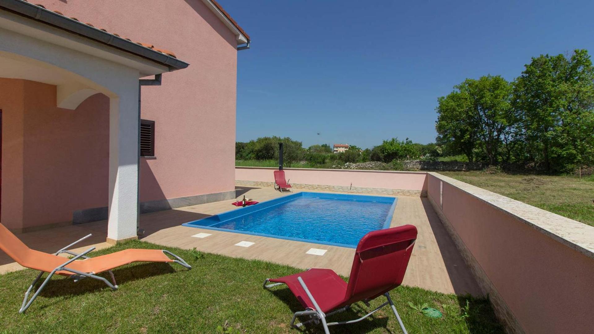 Vila Mary with private pool in Medulin near the beach view 4
