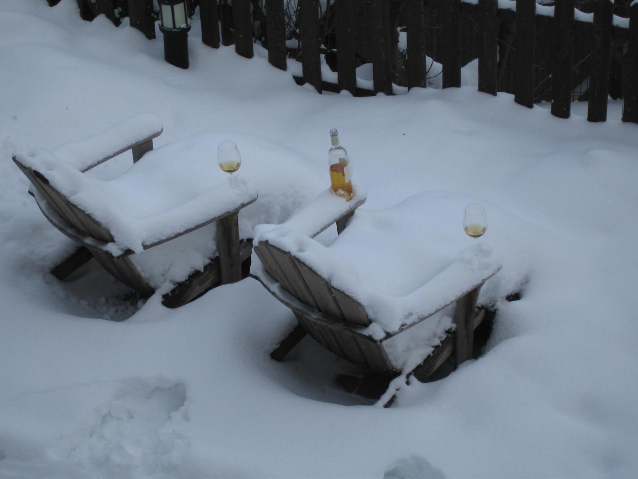 outdoor BBQ area