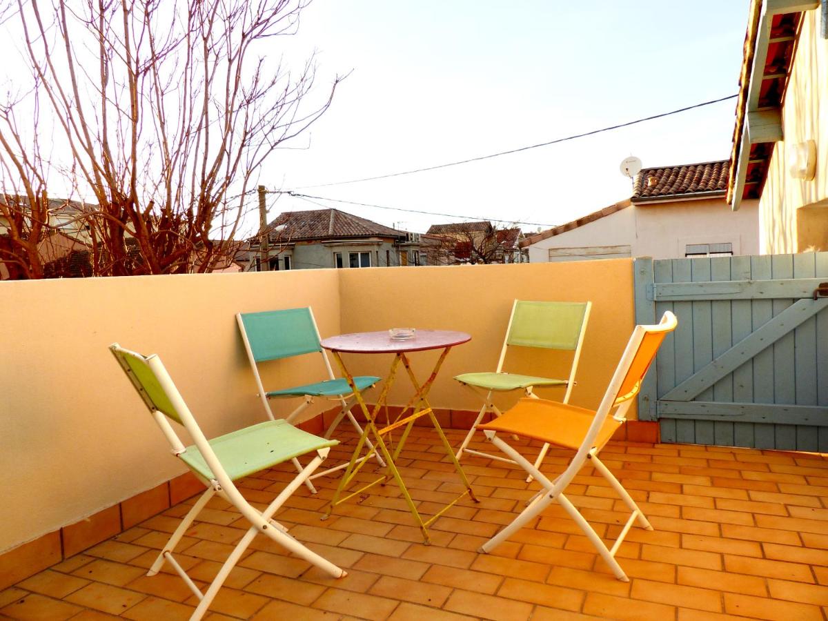 outdoor BBQ area