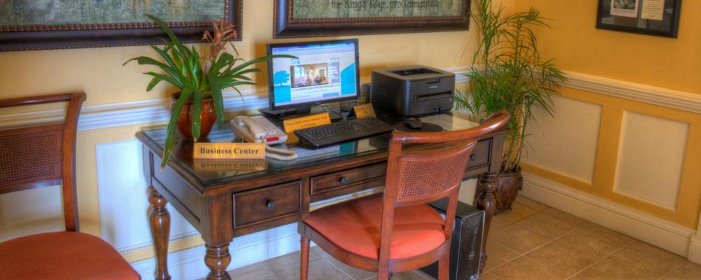 hotel reception