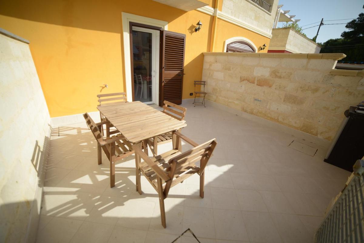 outdoor BBQ area