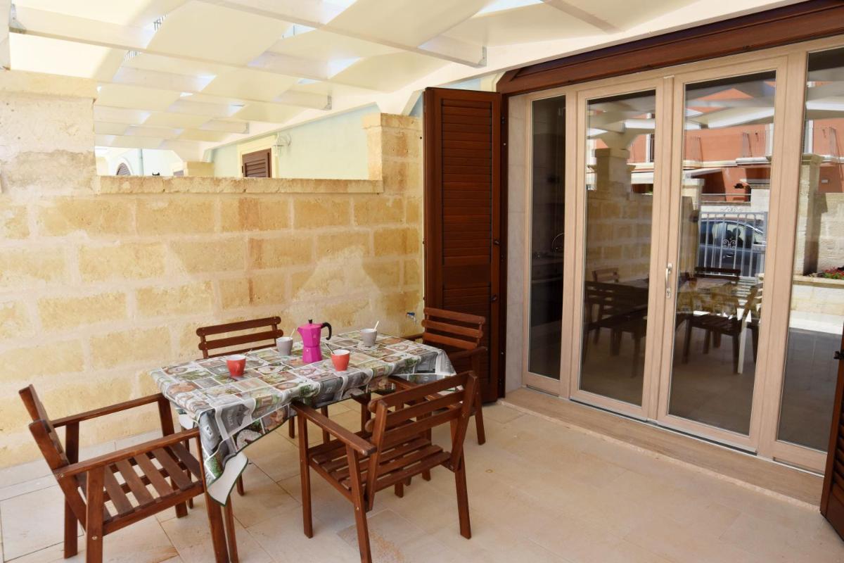 outdoor BBQ area