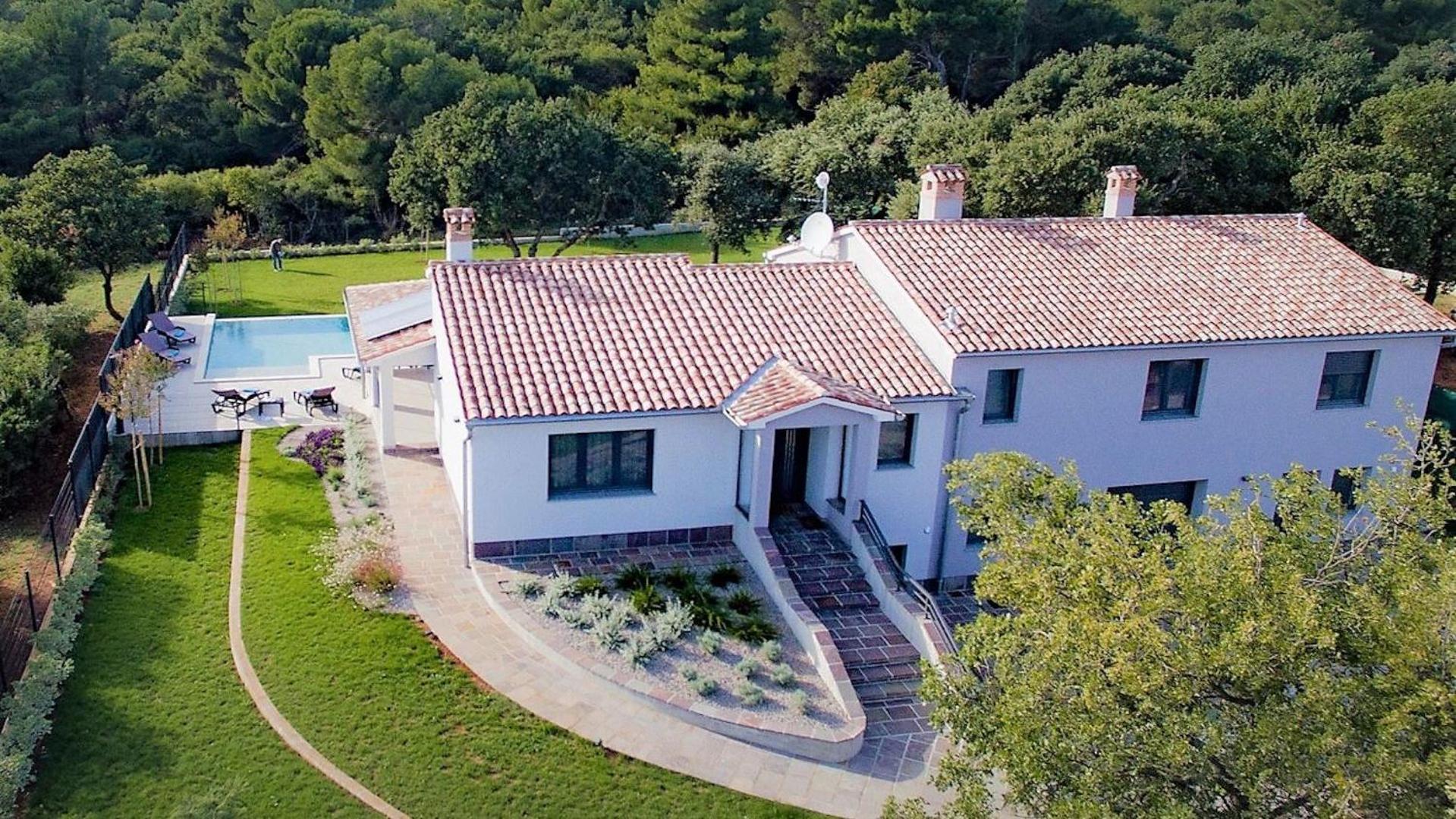 Charming villa Monte Uliveto with private pool in Pula