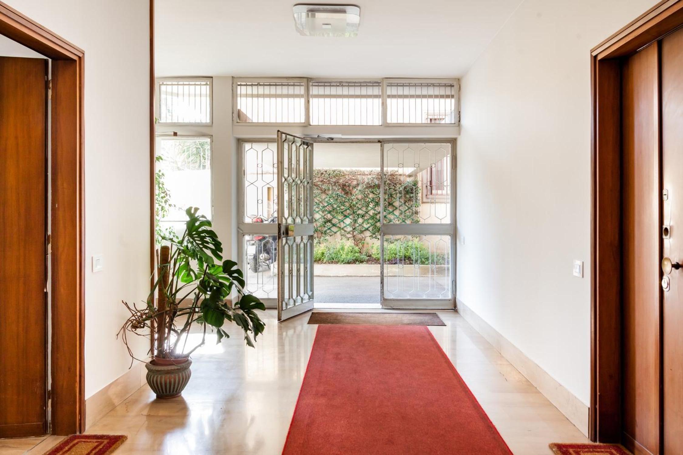 Open the Classic Wooden Shutters at a Cozy City Nest