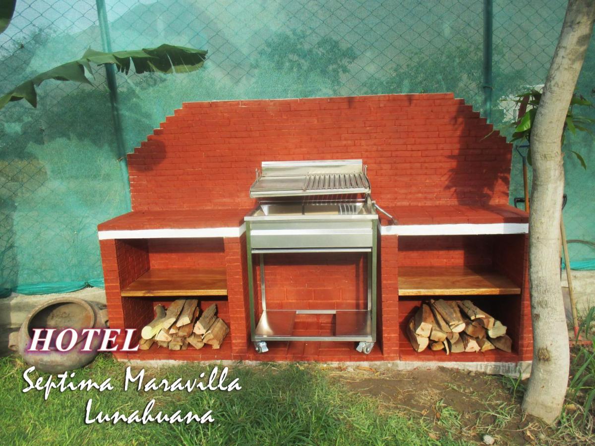 outdoor BBQ area