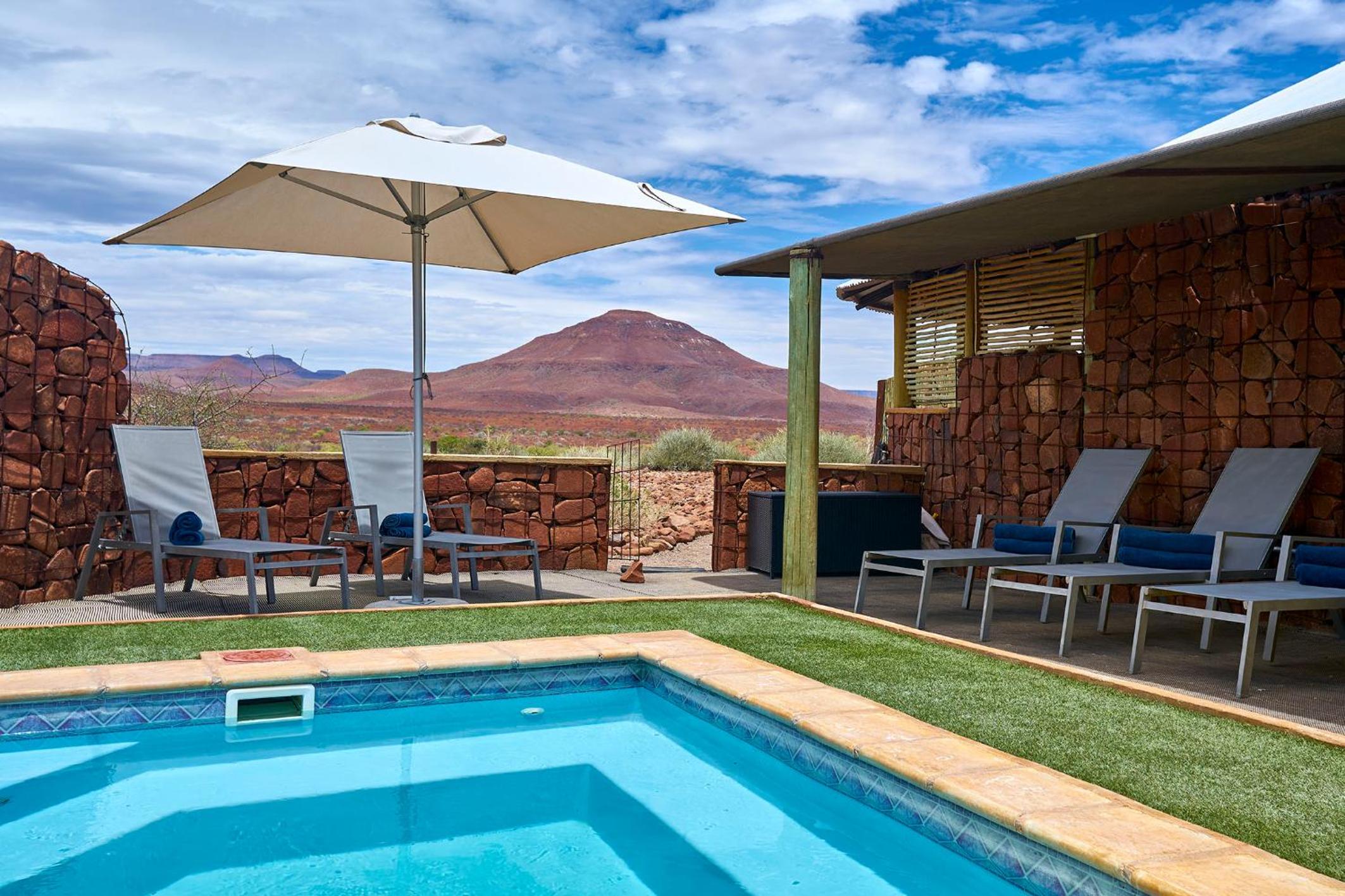 Etendeka Mountain Camp view 2