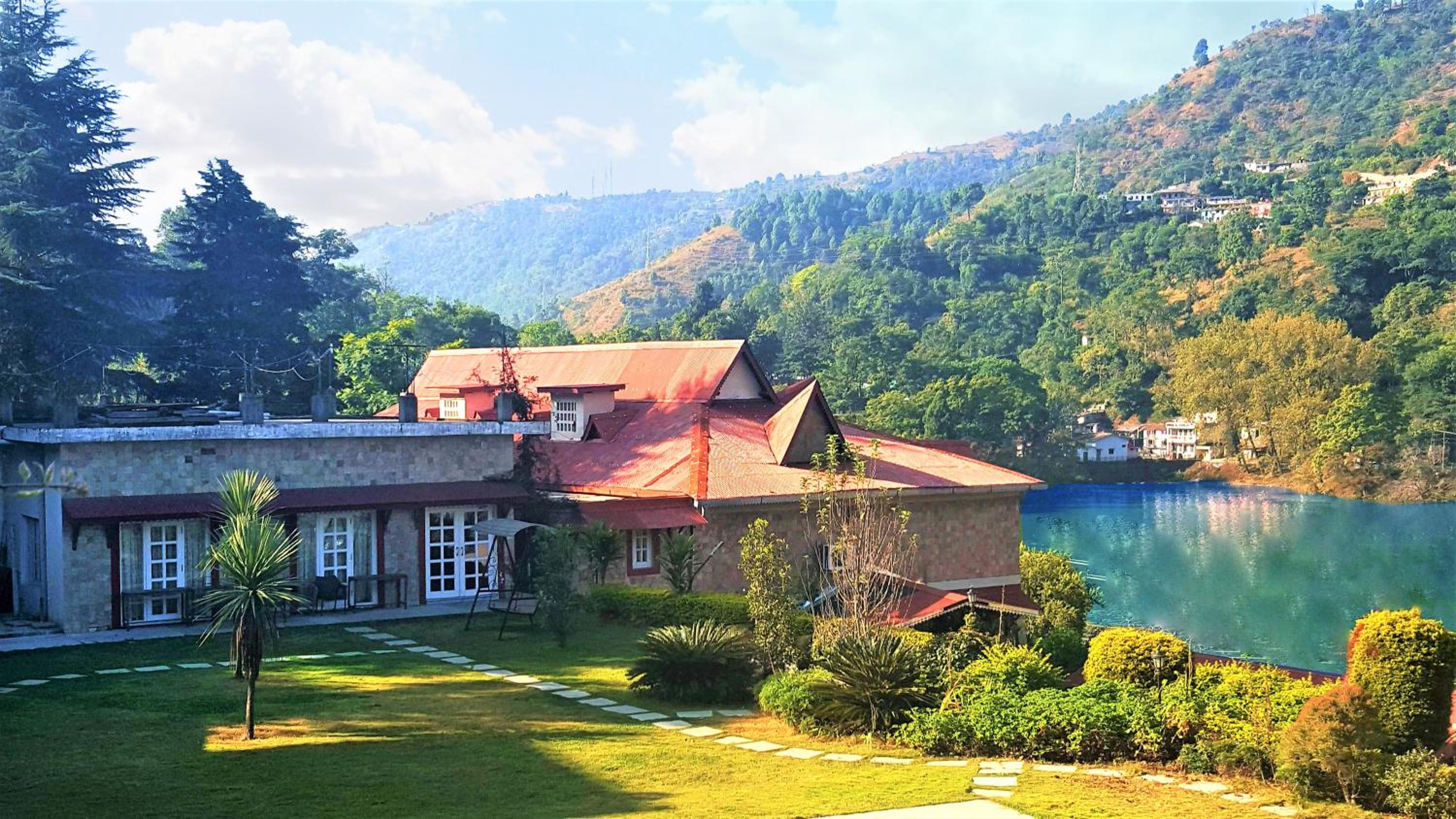 Neelesh Inn - Luxury Lake View Resort with Swimming Pool on Bhimtal Lake