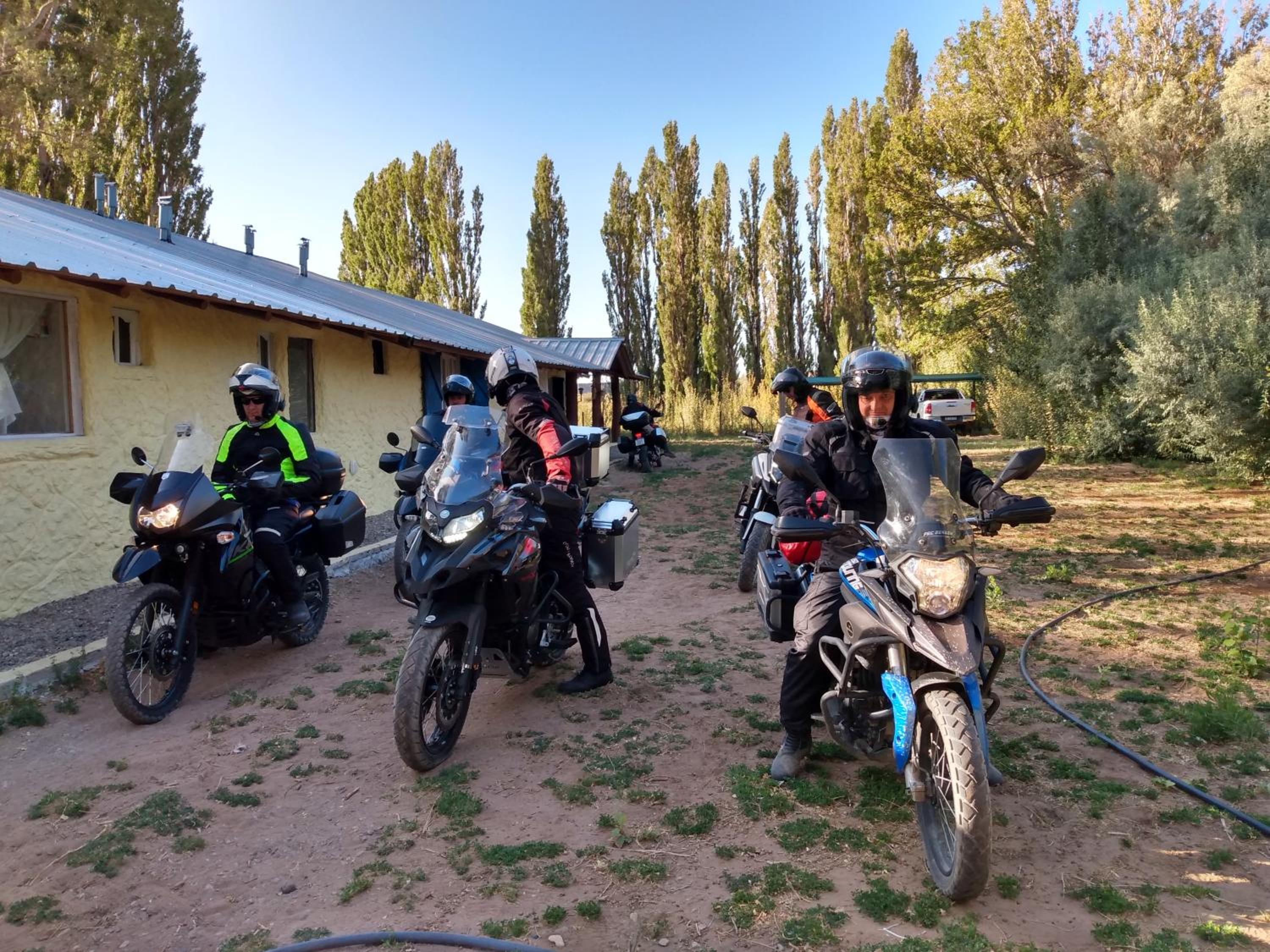Descanso cordillerano llano blanco