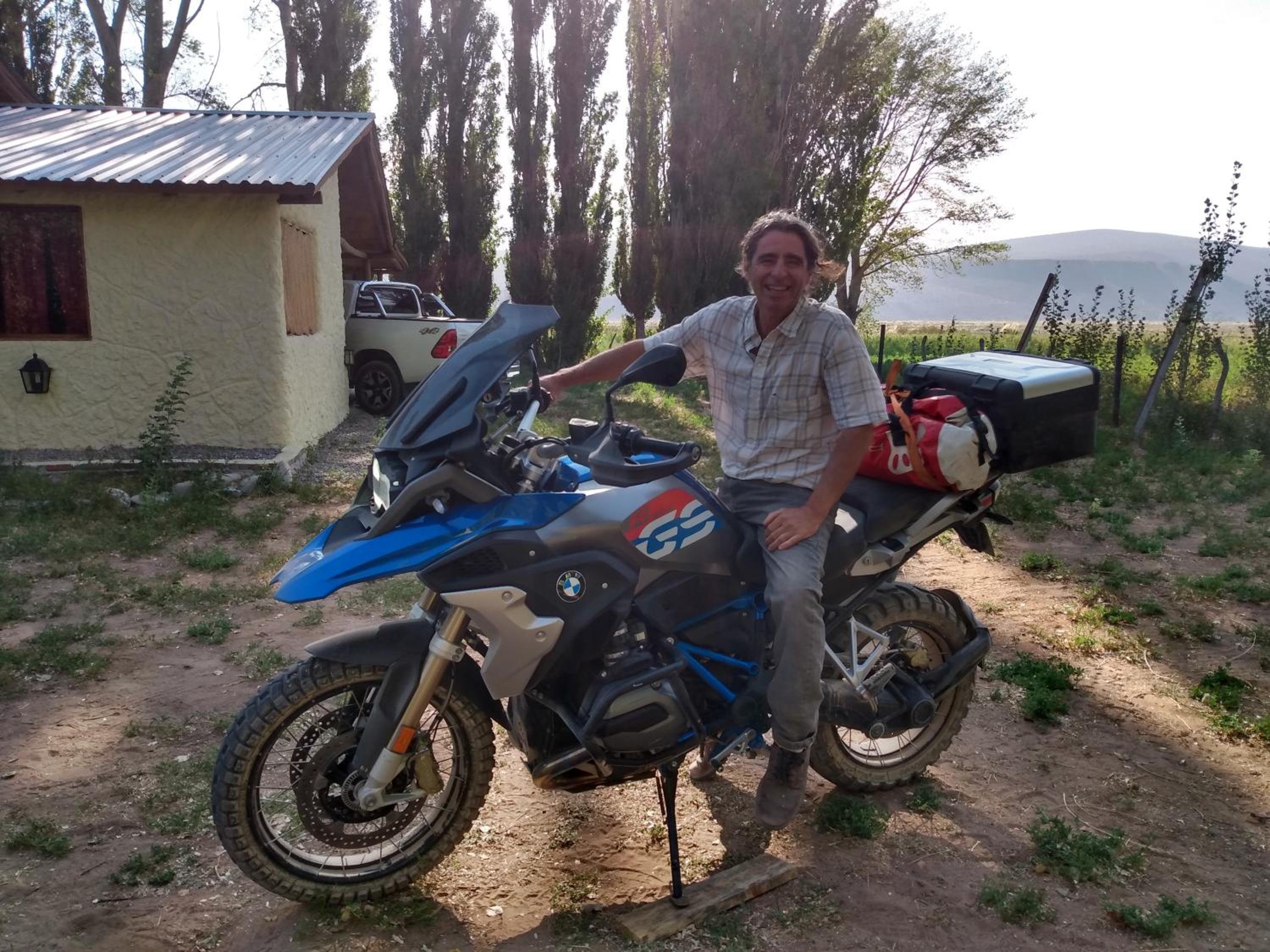 Descanso cordillerano llano blanco