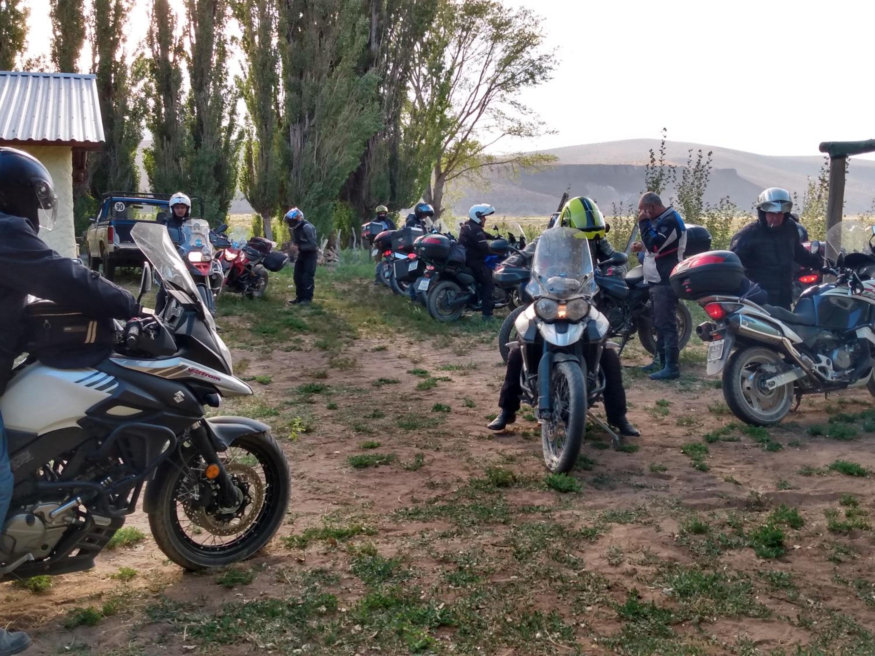 Descanso cordillerano llano blanco