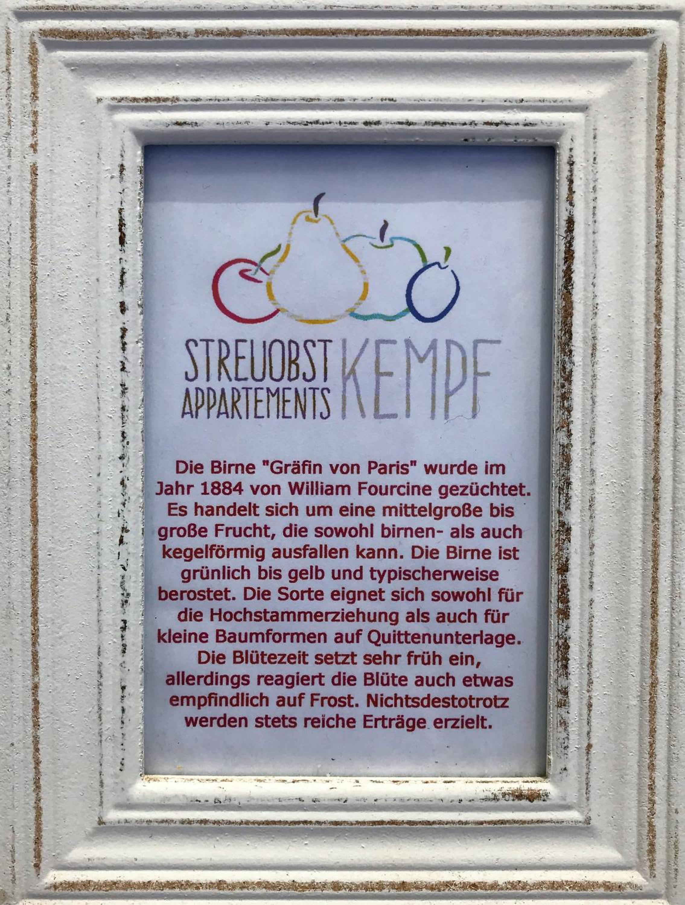 Gräfin von Paris - Appartement mit Saunanutzung