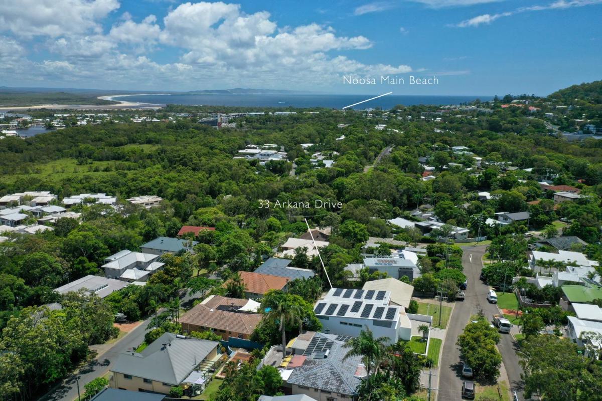 Magnificent views on Arkana, Noosa Heads