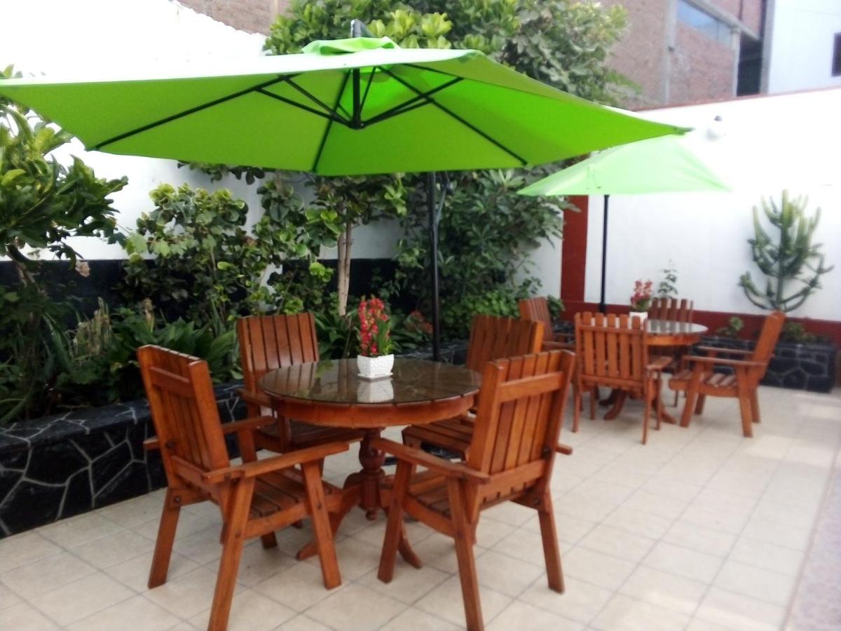 outdoor BBQ area