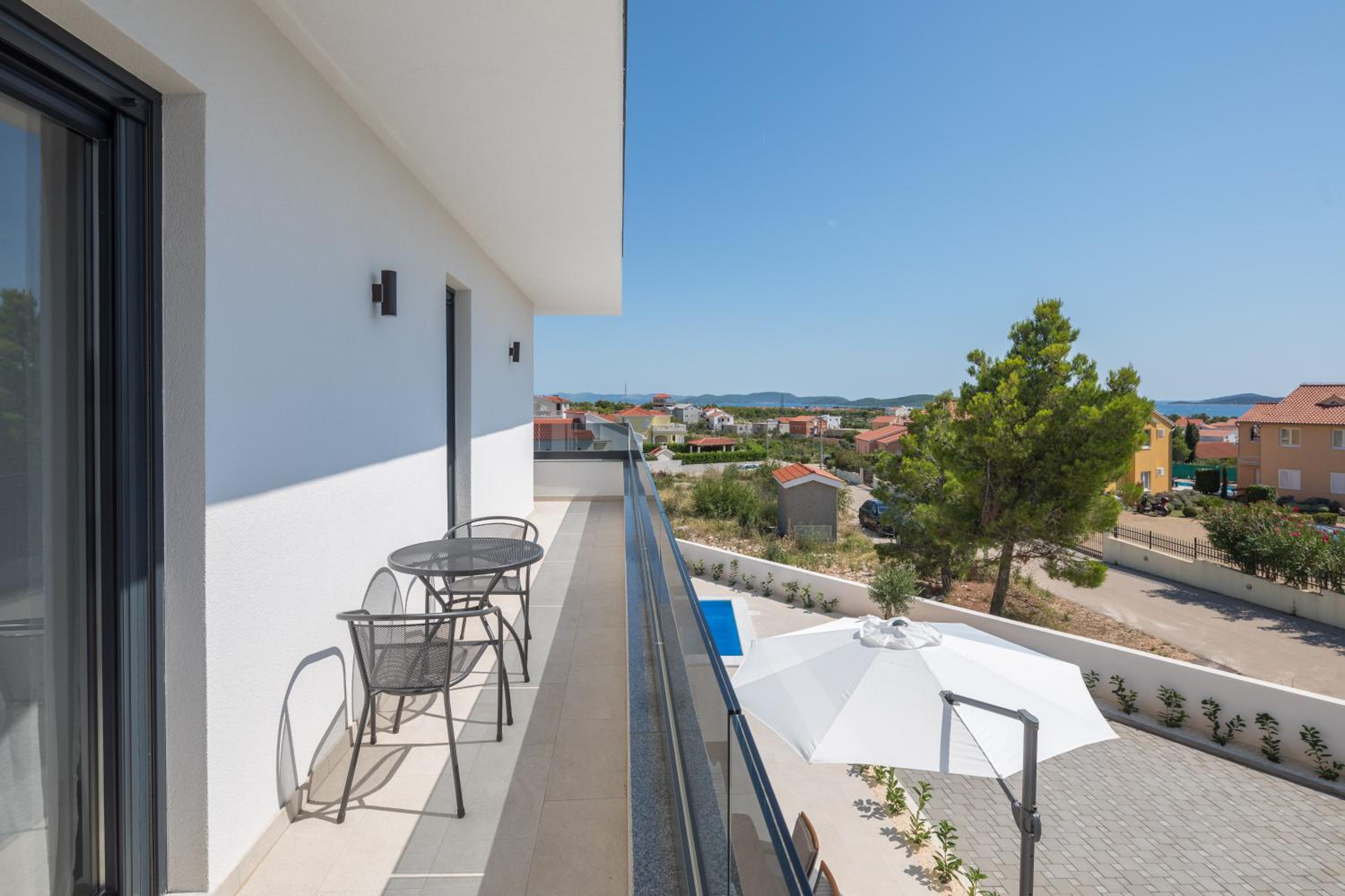 Villa Vodice with TWO POOLS view 2