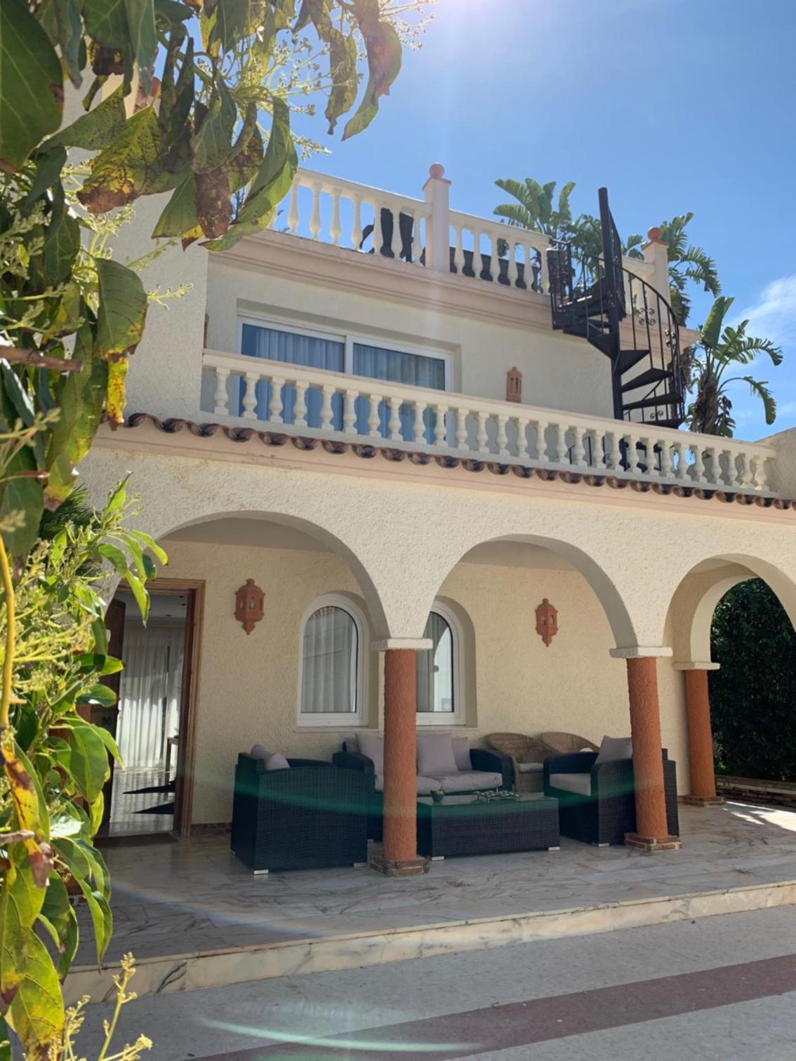 Marbella Villa on the beach view 2