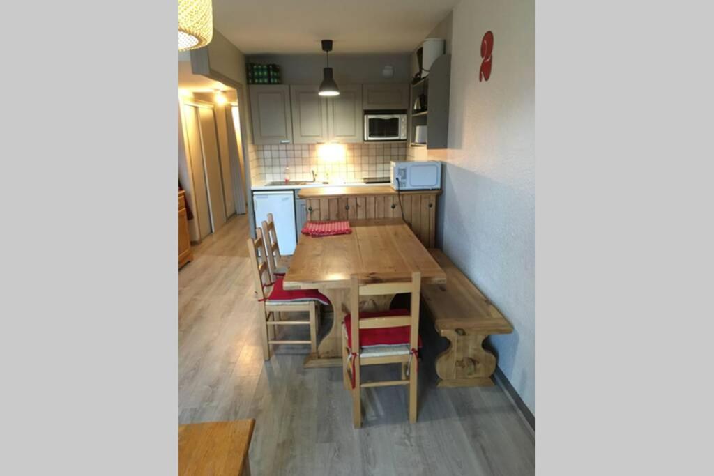 Appartement cosy Deux Alpes front de neige 34m2 6p view 4