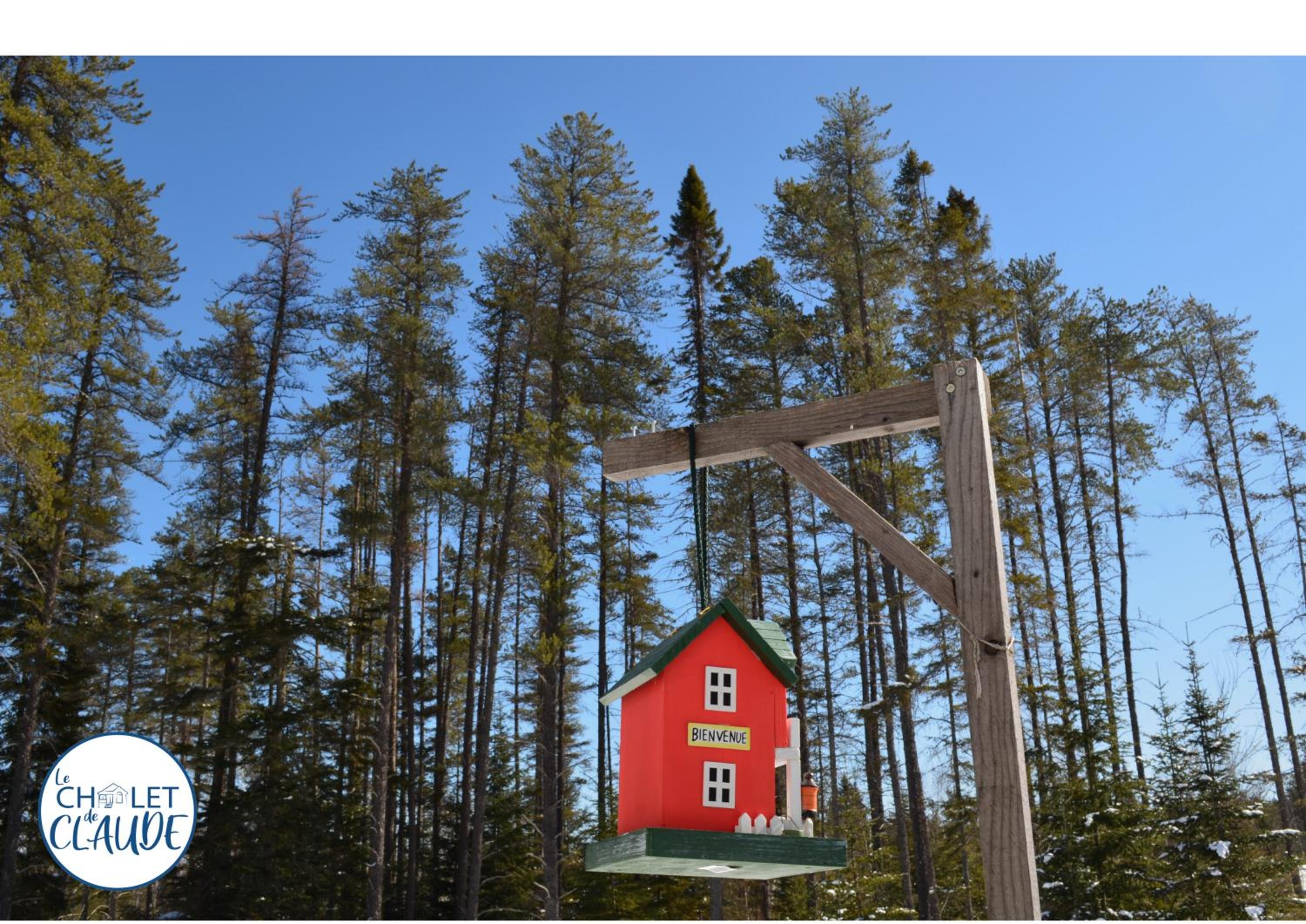 Le Chalet de Claude, au pied des Monts-Valin