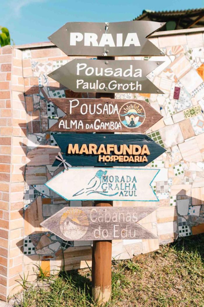 Marafunda Hospedaria, Praia da Gamboa