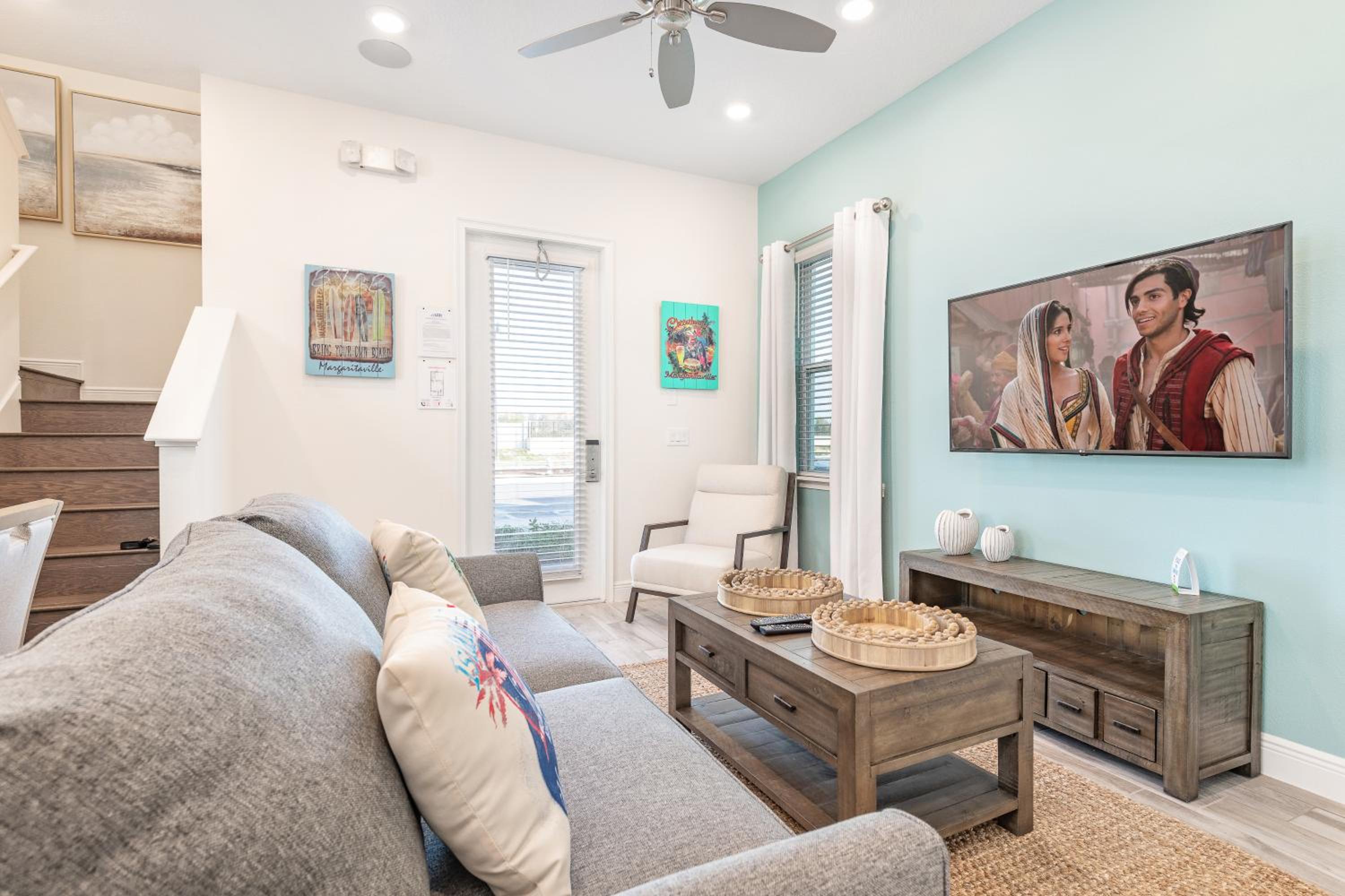 The Tiki Room - Beautiful Two Bedroom Cottage Near Disney With Margaritaville Resort & Island H20 Waterpark Access - 2954Sr