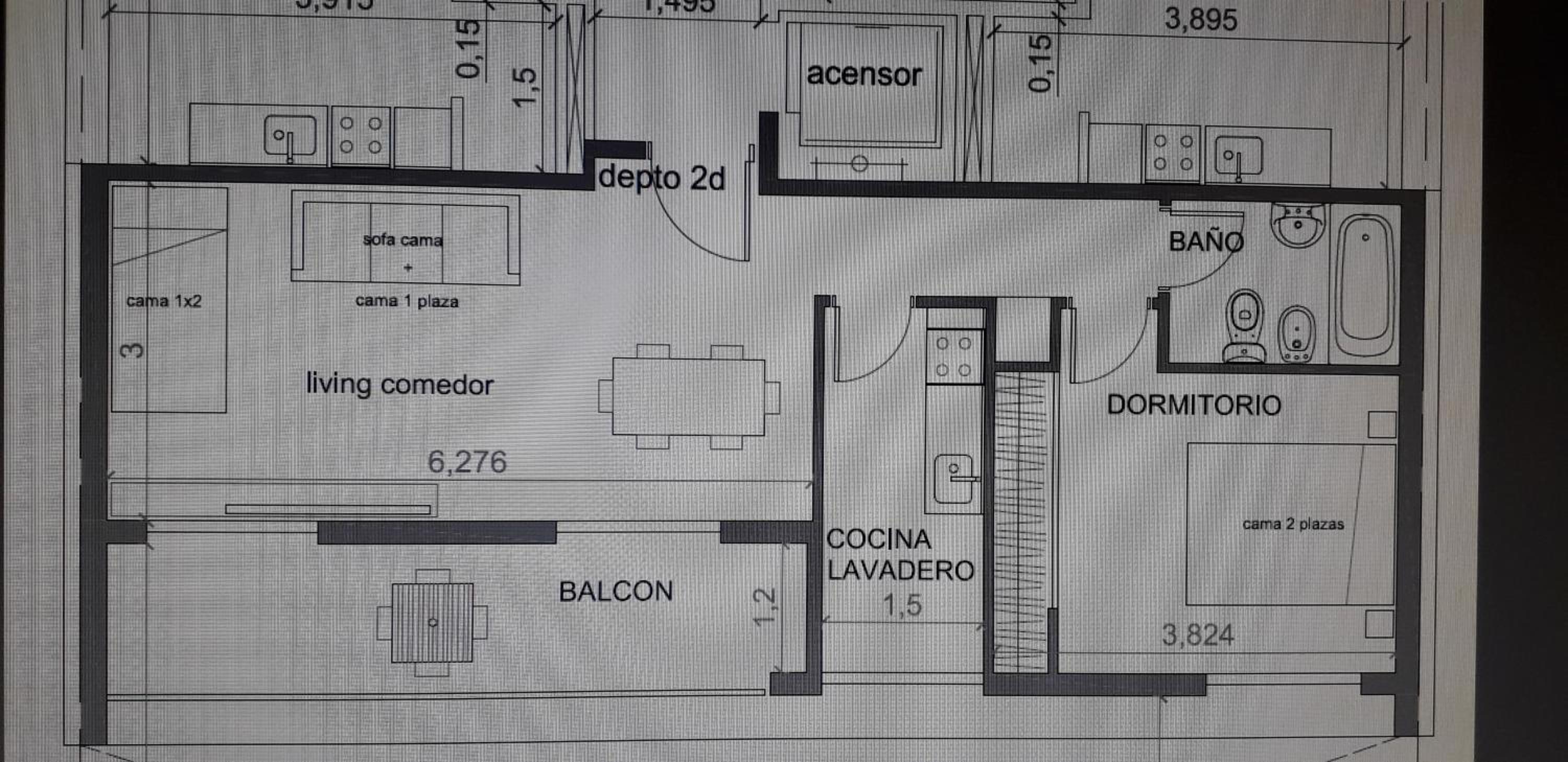 aparts centro 1 habitación