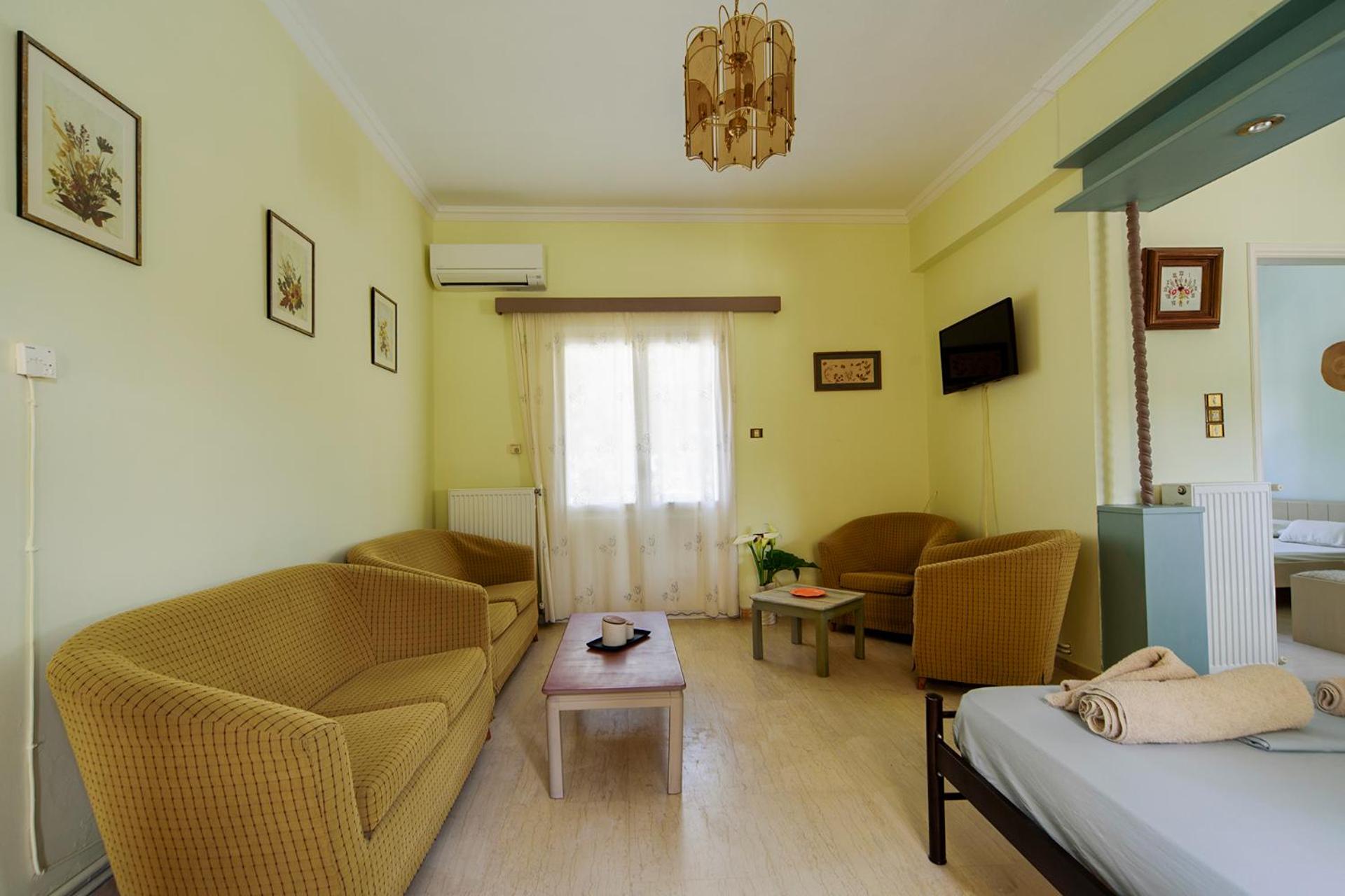 Mother's House in syros Aegean sea view 2